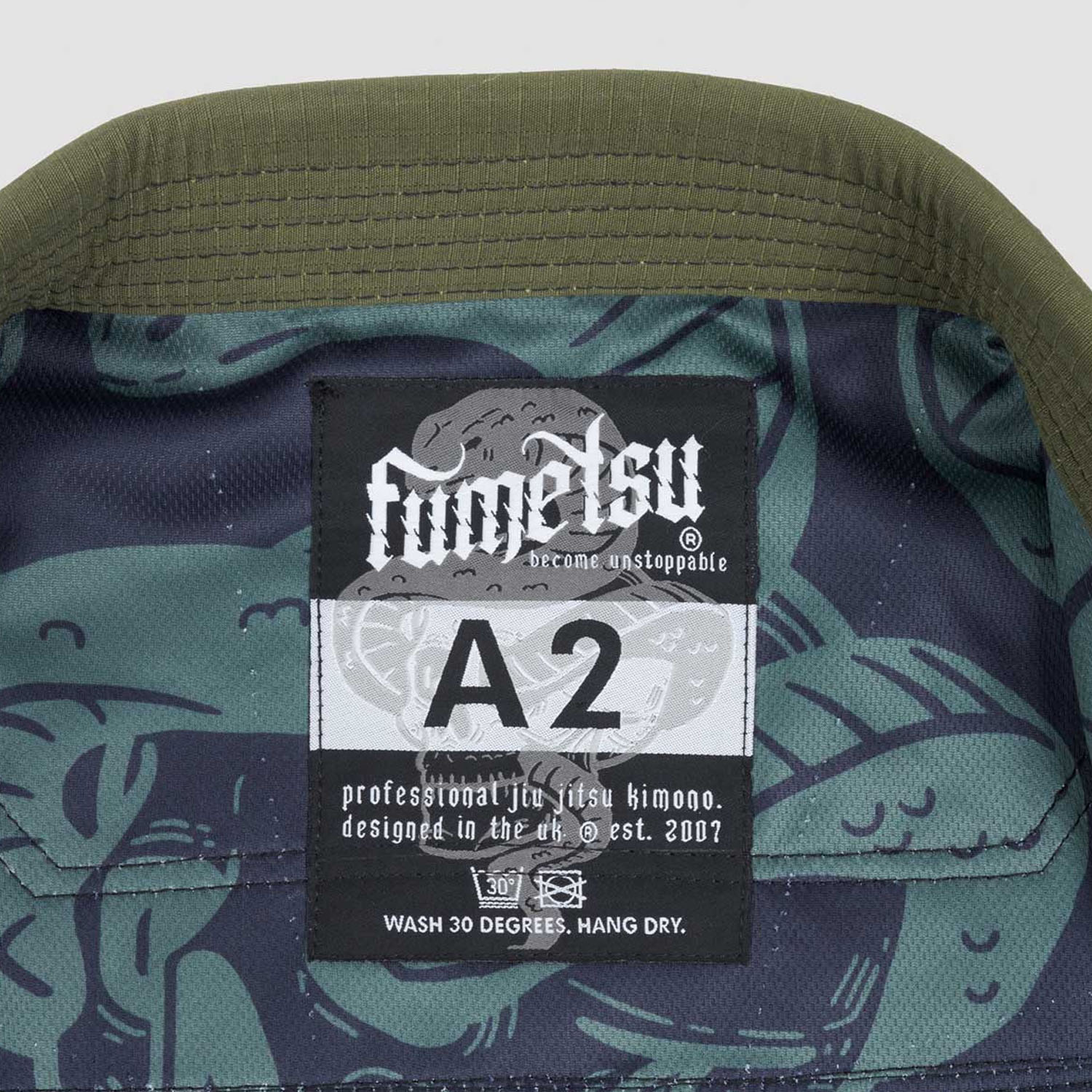 Fumetsu BJJ GI, Snake Eyes, khaki, A1L