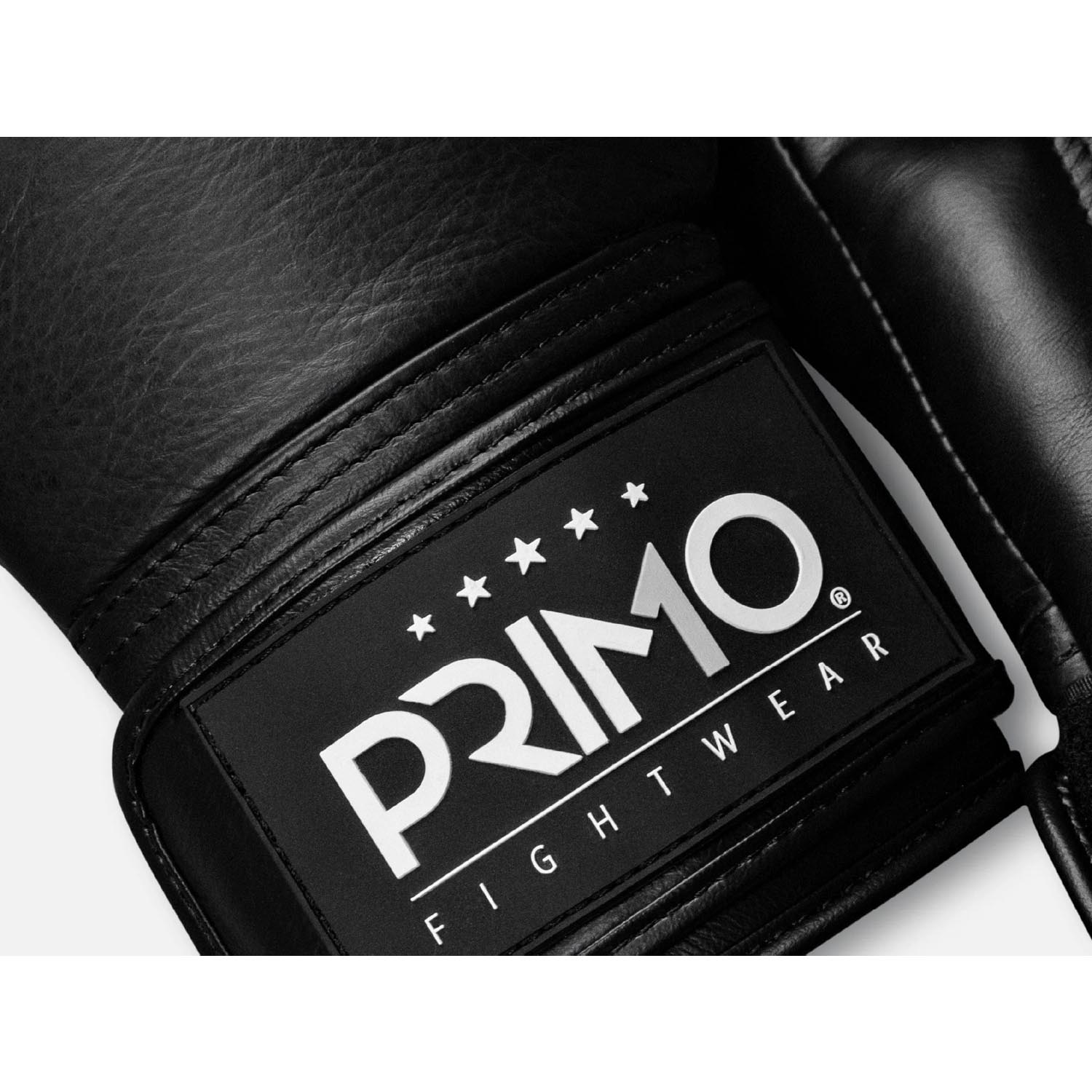 PRIMO Boxing Gloves, Emblem 2.0, Leather, black, 16 Oz