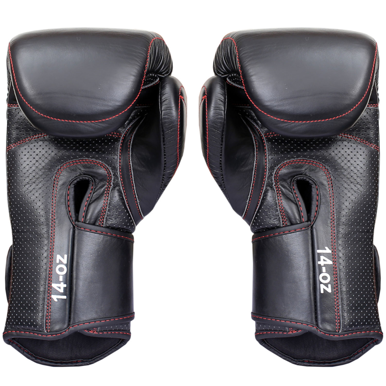 OKAMI Boxing Gloves, Air Tec, black, 16 Oz