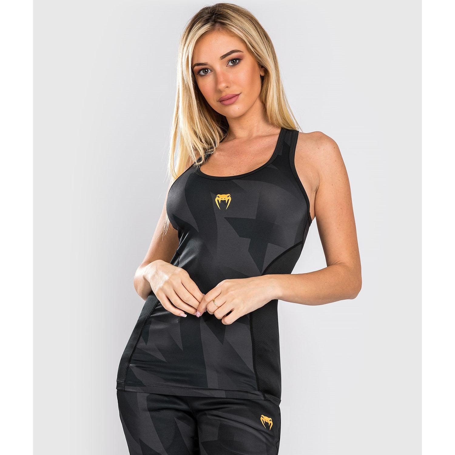VENUM Dry Tech Tank Top, Women, Razor, black-gold, XL