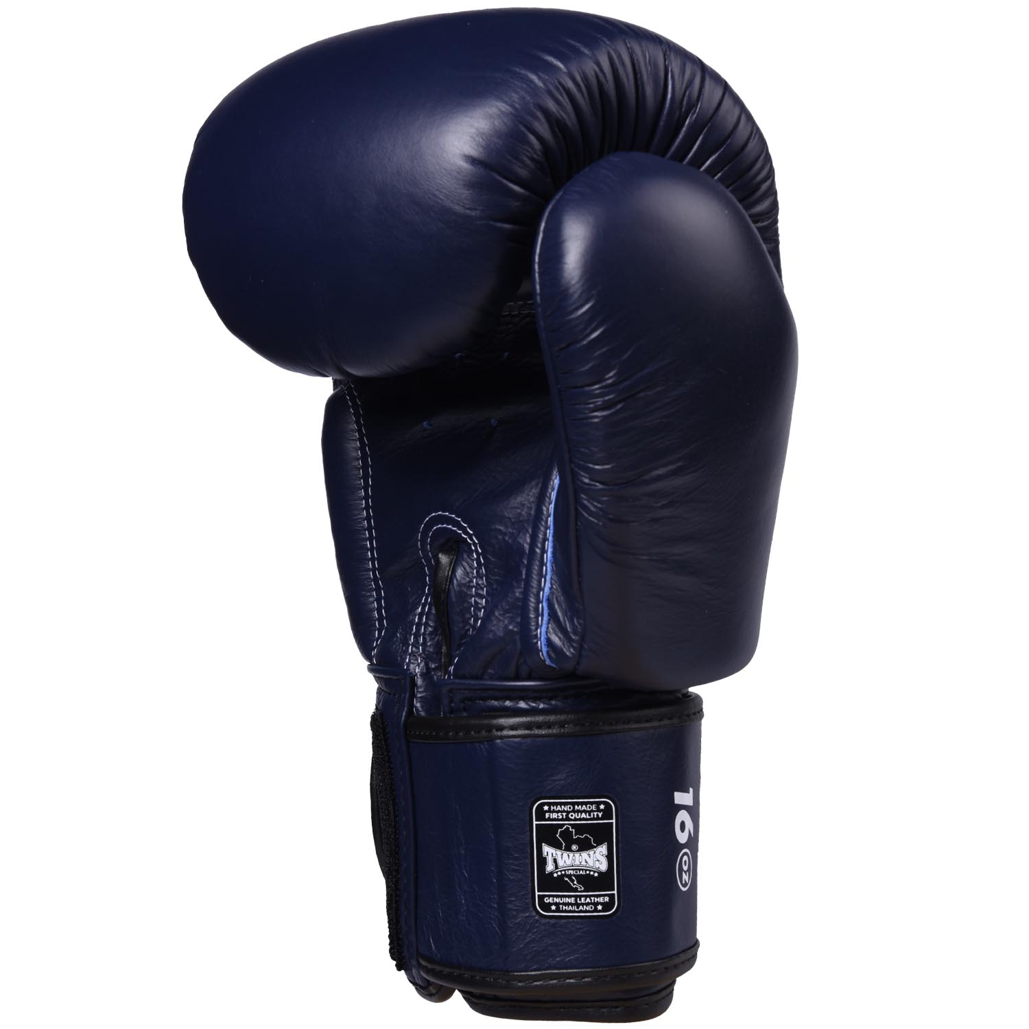 TWINS Special Boxing Gloves, Leather, BGVL-3, blue, 16 Oz