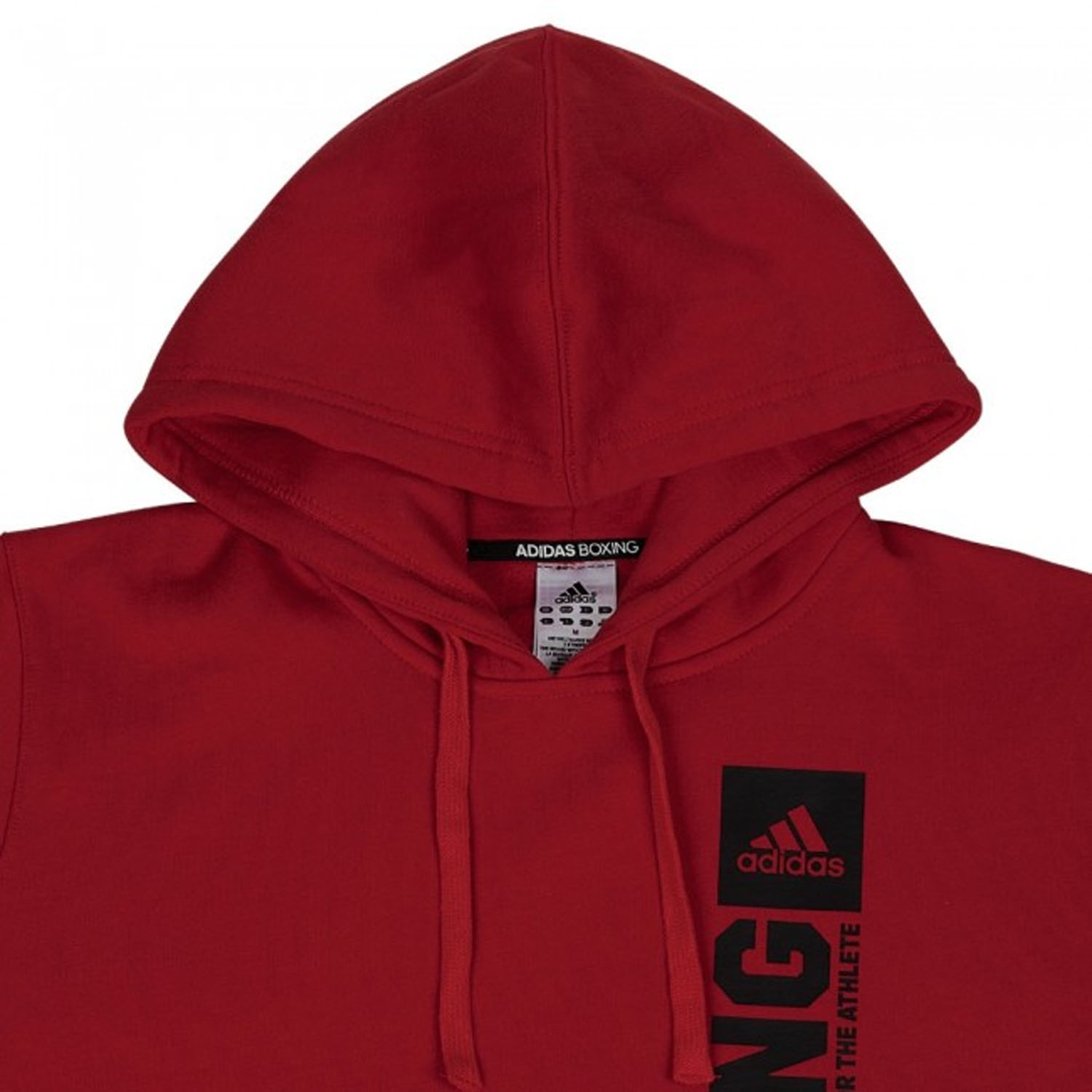 adidas Hoody, Community Vertical Boxing, red, L