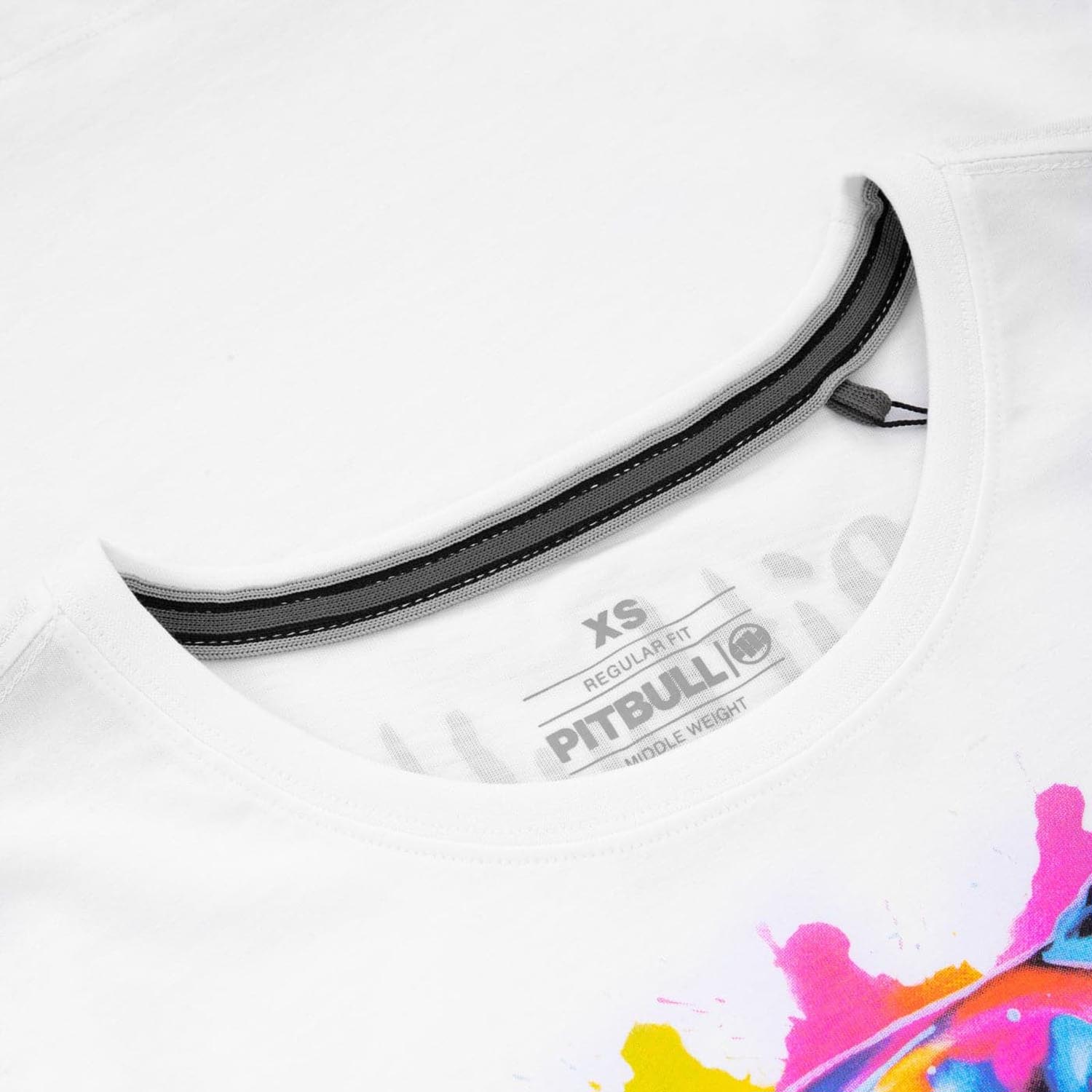 Pit Bull West Coast T-Shirt, Woman, Watercolor, white, S