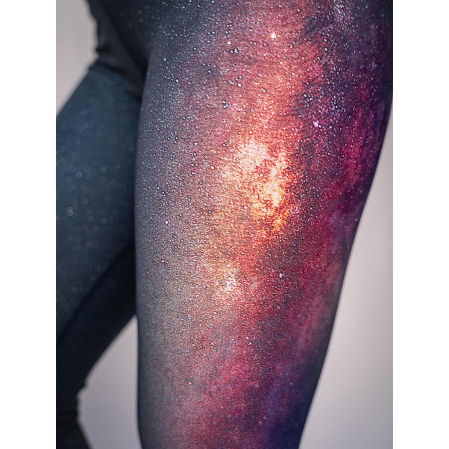 Anarchy Apparel Compression Leggings, Midnight Sky, M