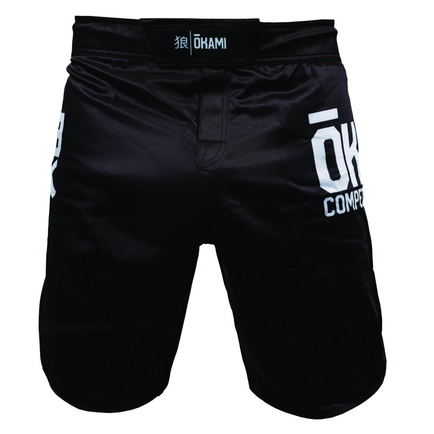 OKAMI MMA Fight Shorts, Competition Team, black, XL