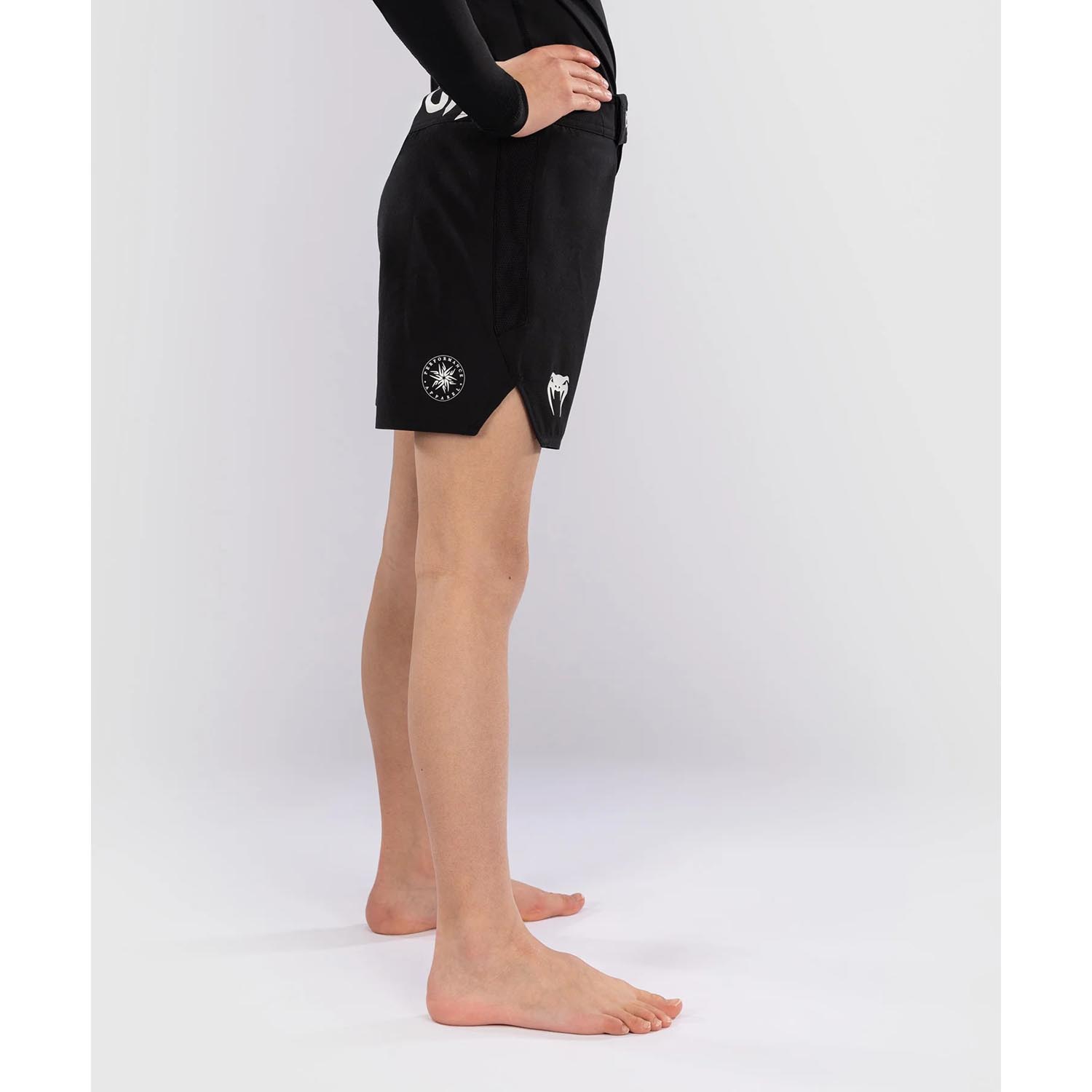 VENUM MMA Fight Shorts, Kids, Light, black, 14 J