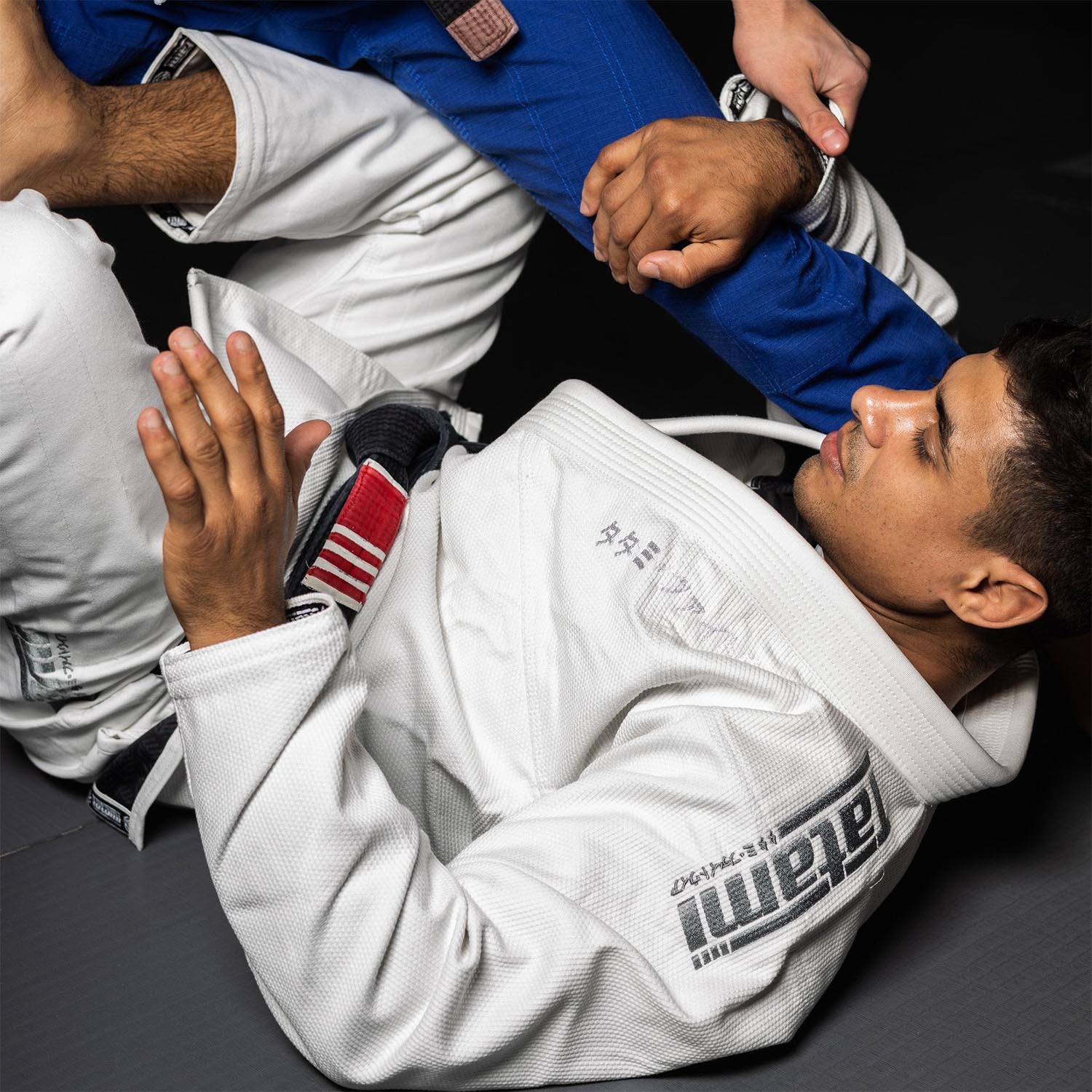 Tatami BJJ GI, Estilo Black Label, weiß-grau, A1