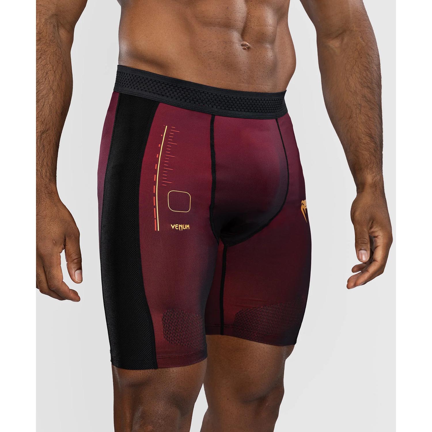 VENUM Compression Shorts, Tactical XT, winered-gold, XXL