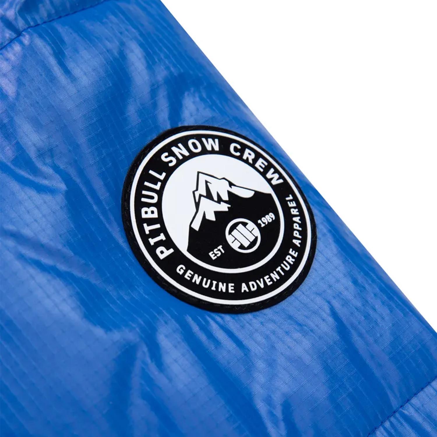 Pit Bull West Coast Jacket, Padded Hooded Pepperwood Ribstop, blue, XL