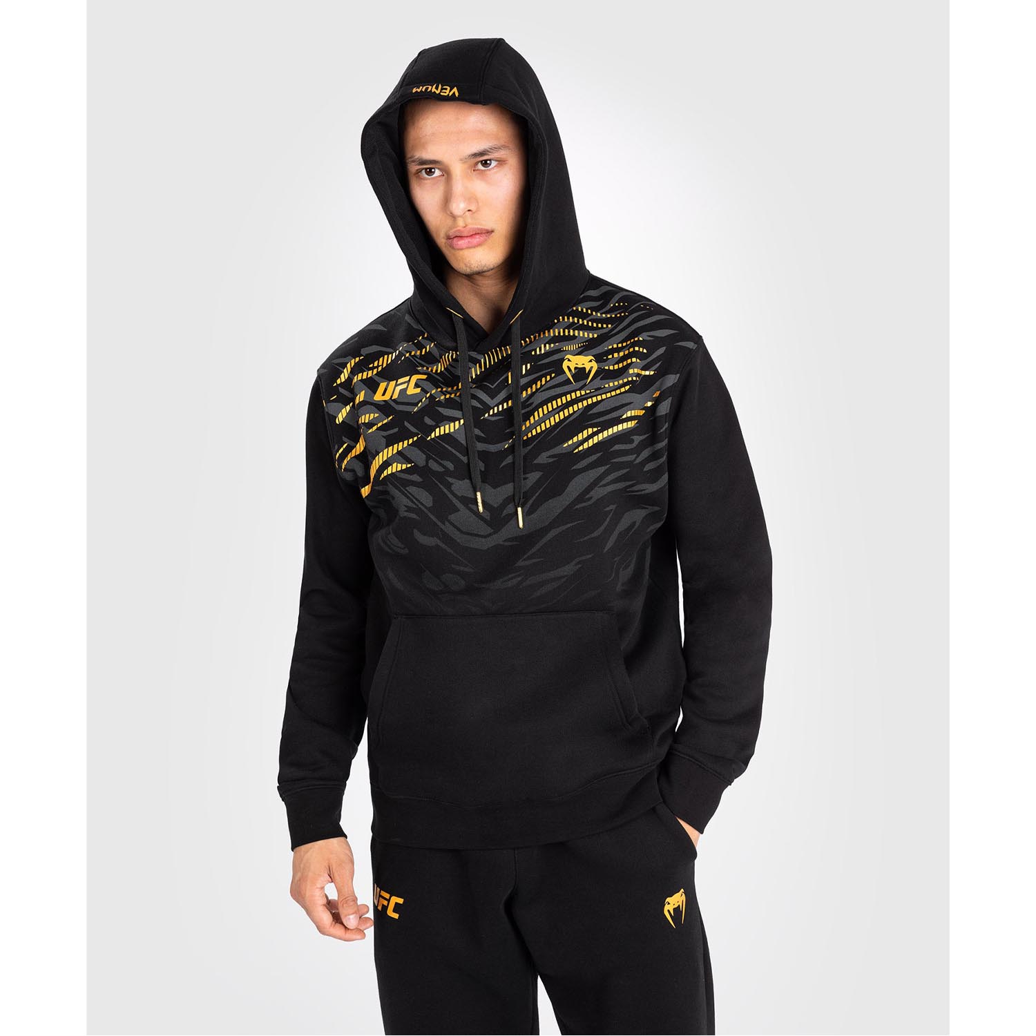 VENUM Hoody, UFC Fusion Replica Champion, black-gold, L