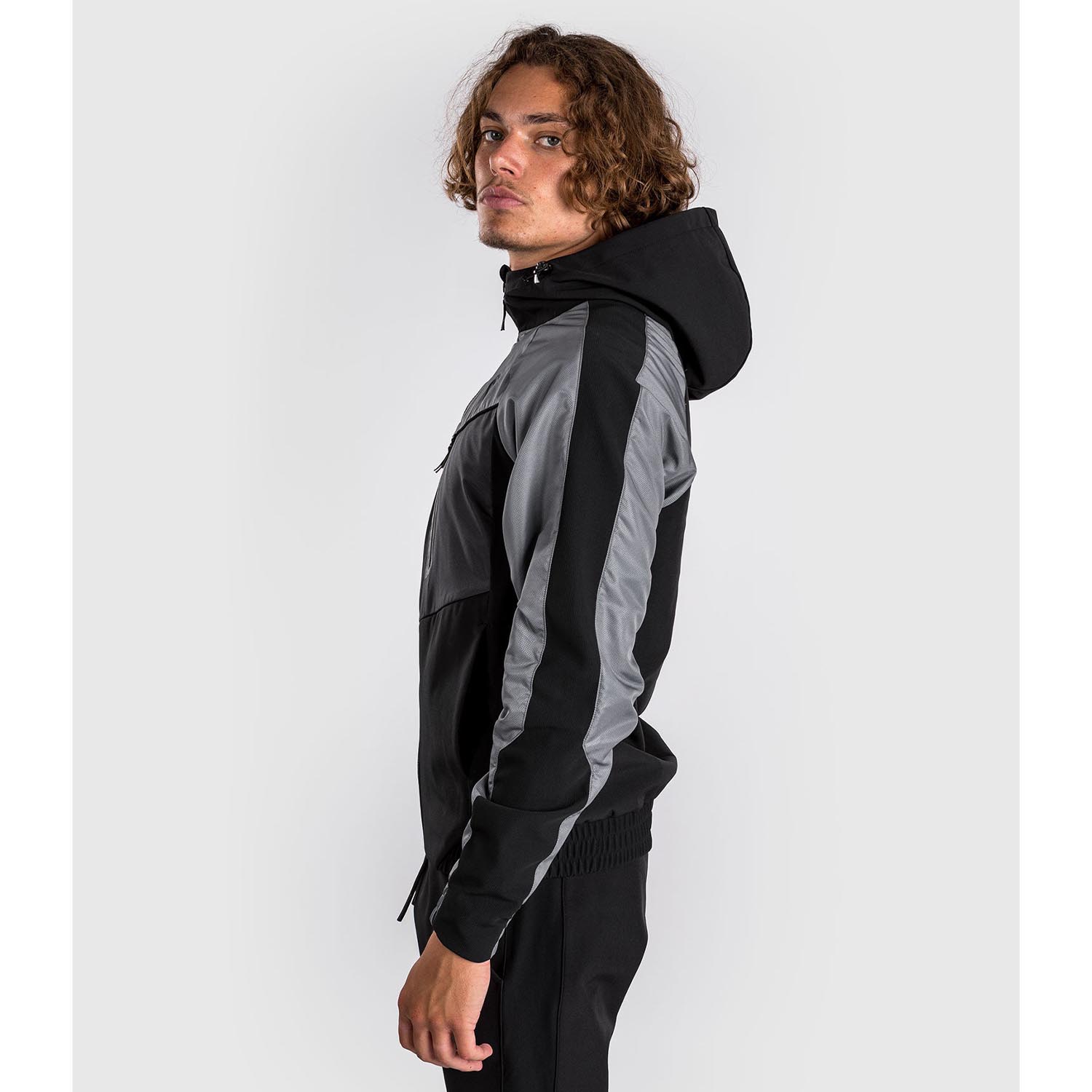 VENUM Trainingsjacke, Laser 3.0, schwarz-grau, XXL