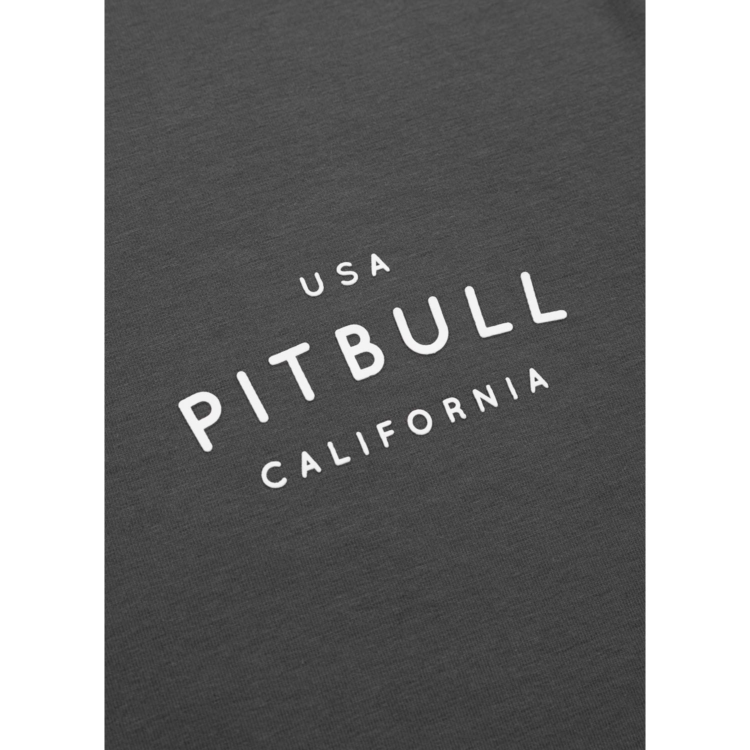 Pit Bull West Coast T-Shirt, USA Cal, dark grey, XXXL