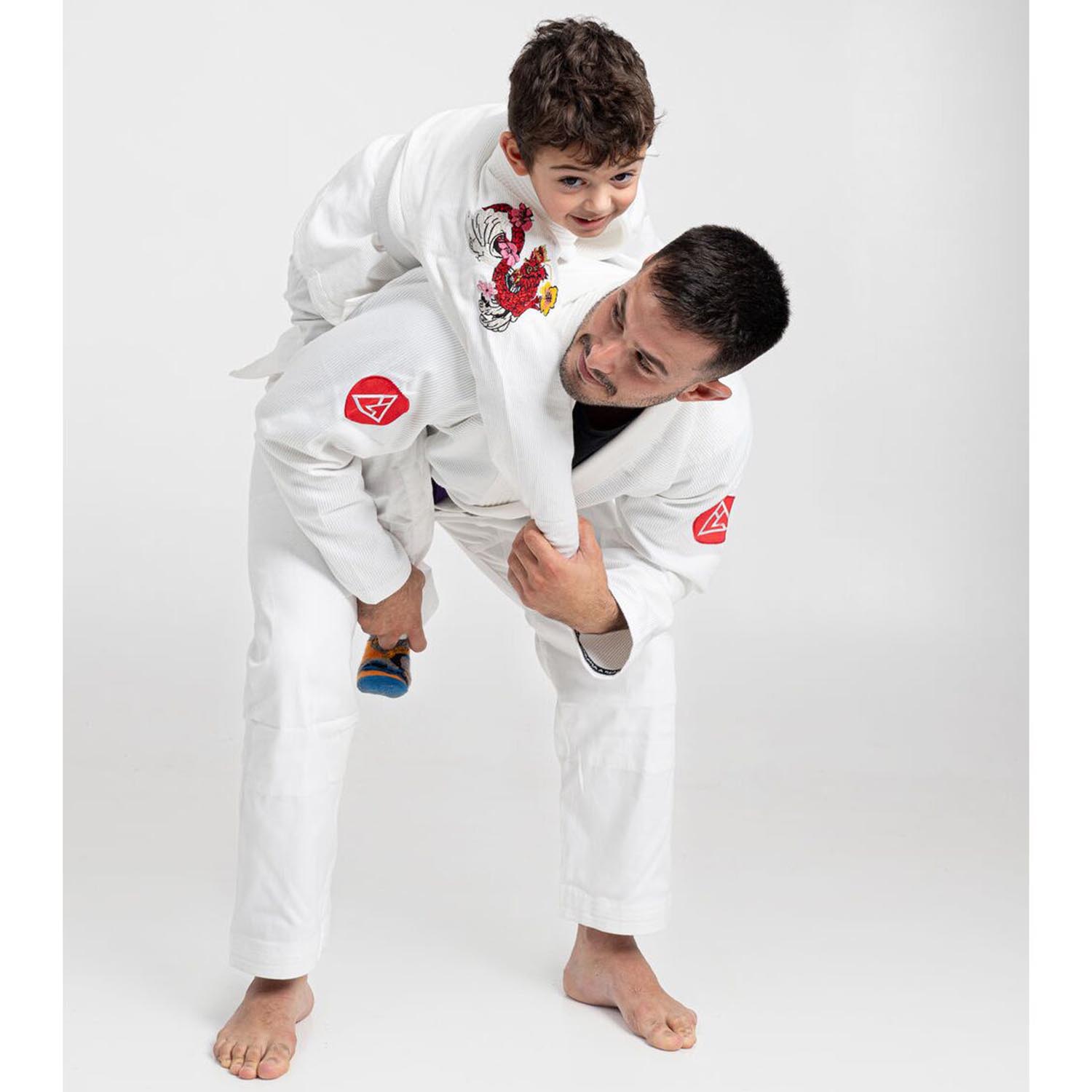 Nakama BJJ GI, Kihon, weiß, A2