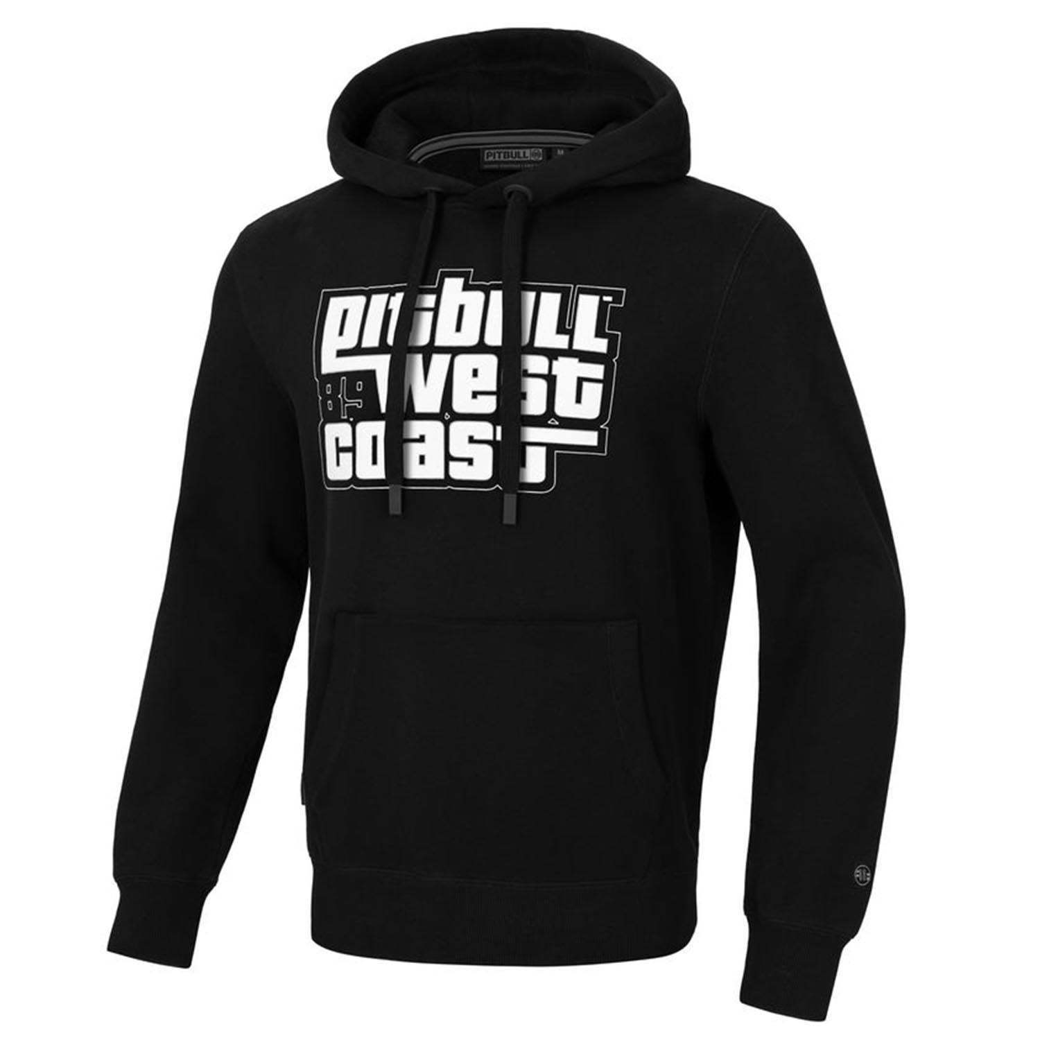 Pit Bull West Coast Hoody, Most Wanted, schwarz, XL