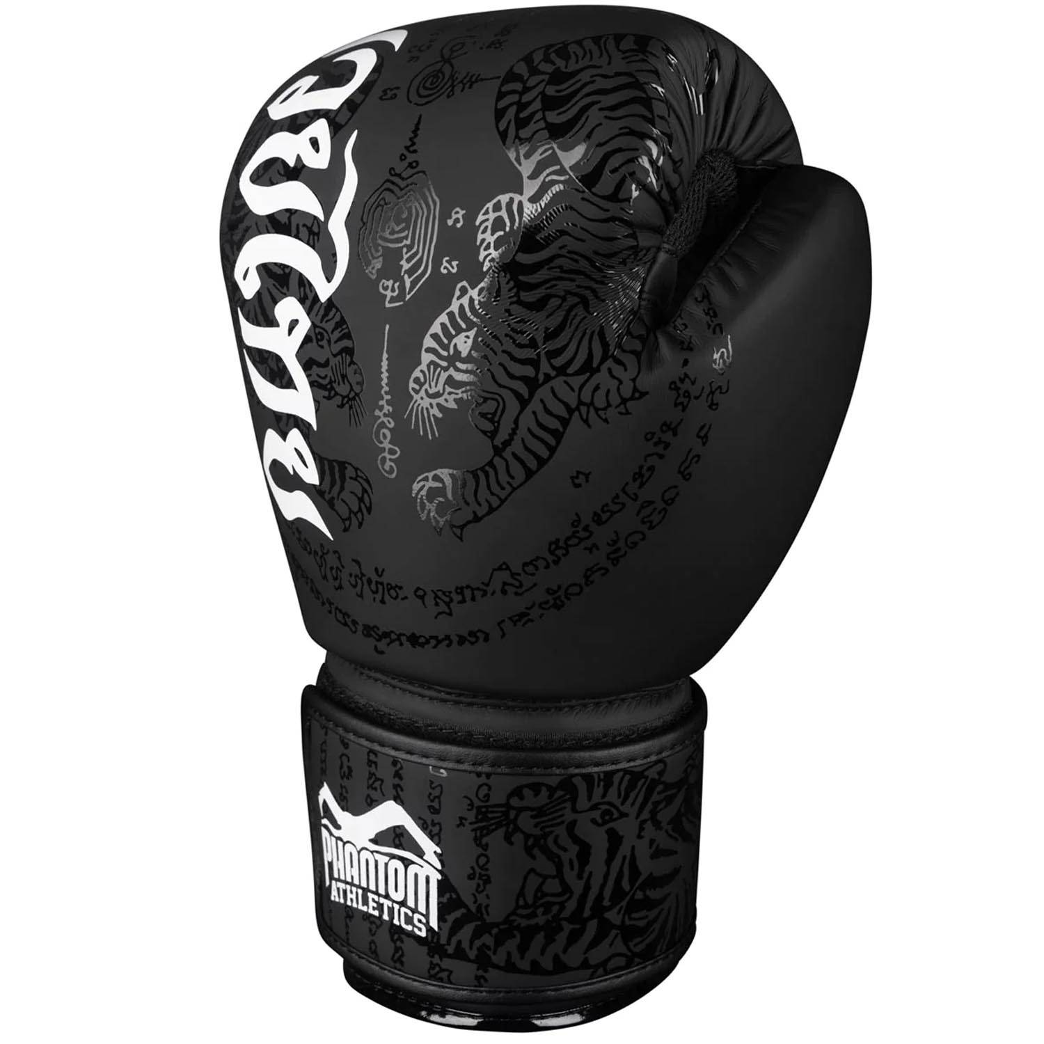 Phantom Athletics Boxing Gloves, Muay Thai, black