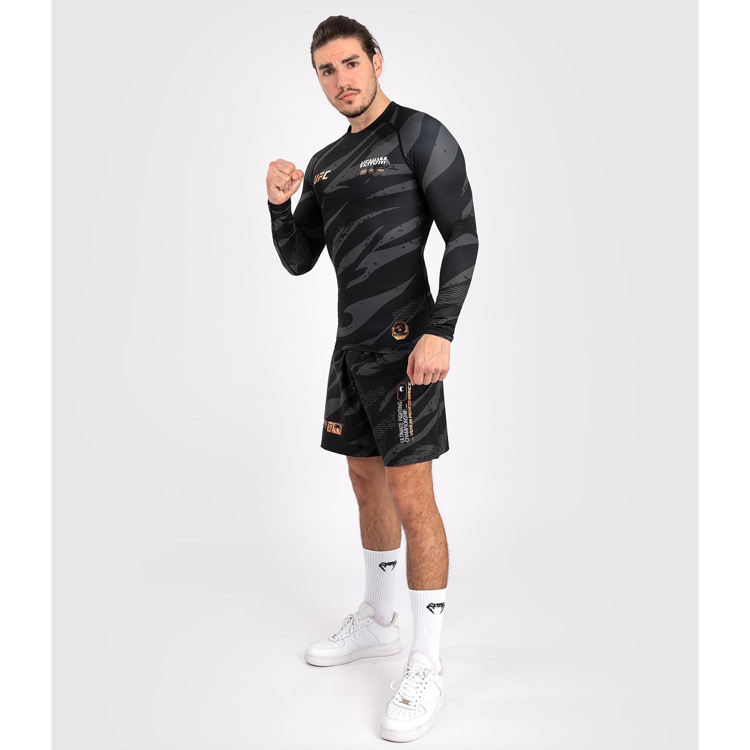 VENUM Rashguards, L/S, UFC Fight Week, Adrenaline, urban camo, S