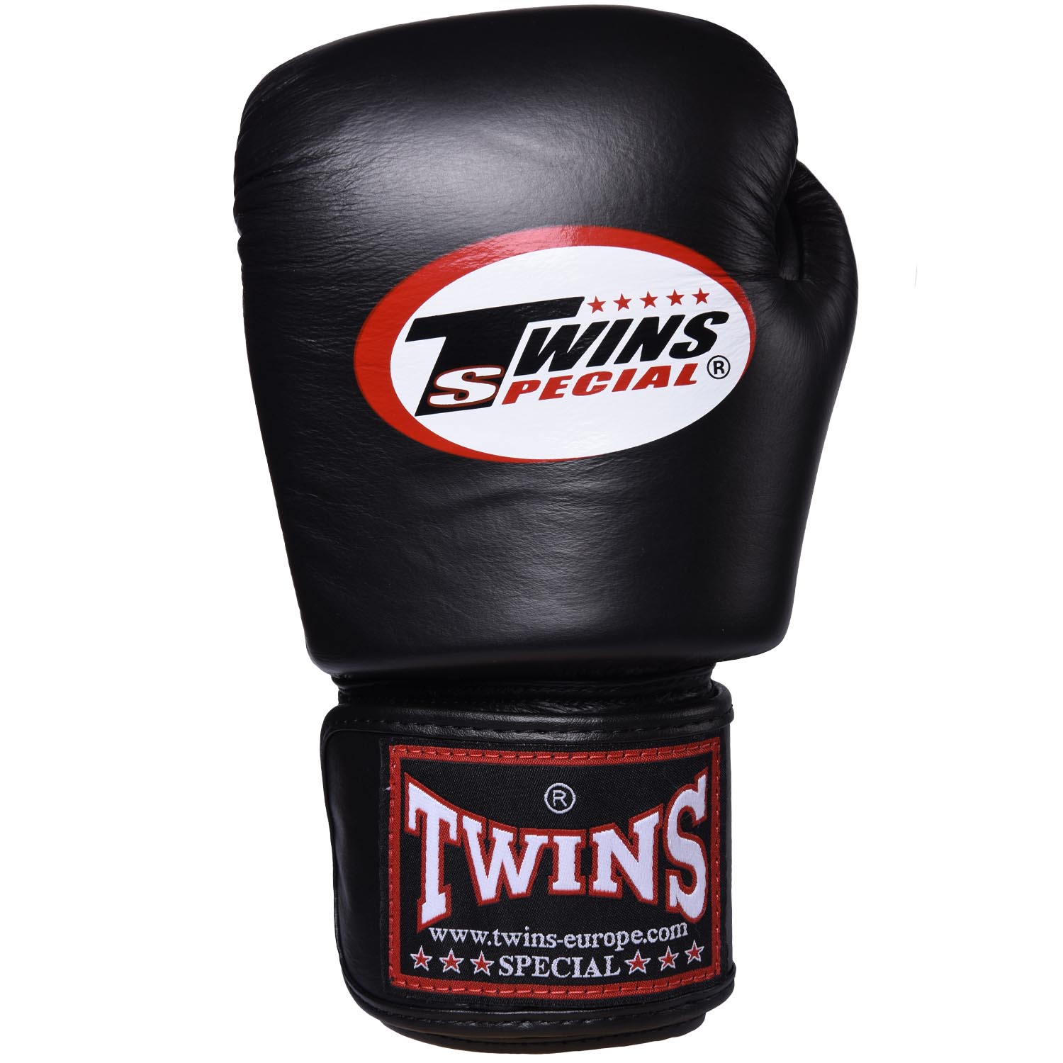 TWINS Special Boxing Gloves, Leather, BGVL-3, black, 12 Oz