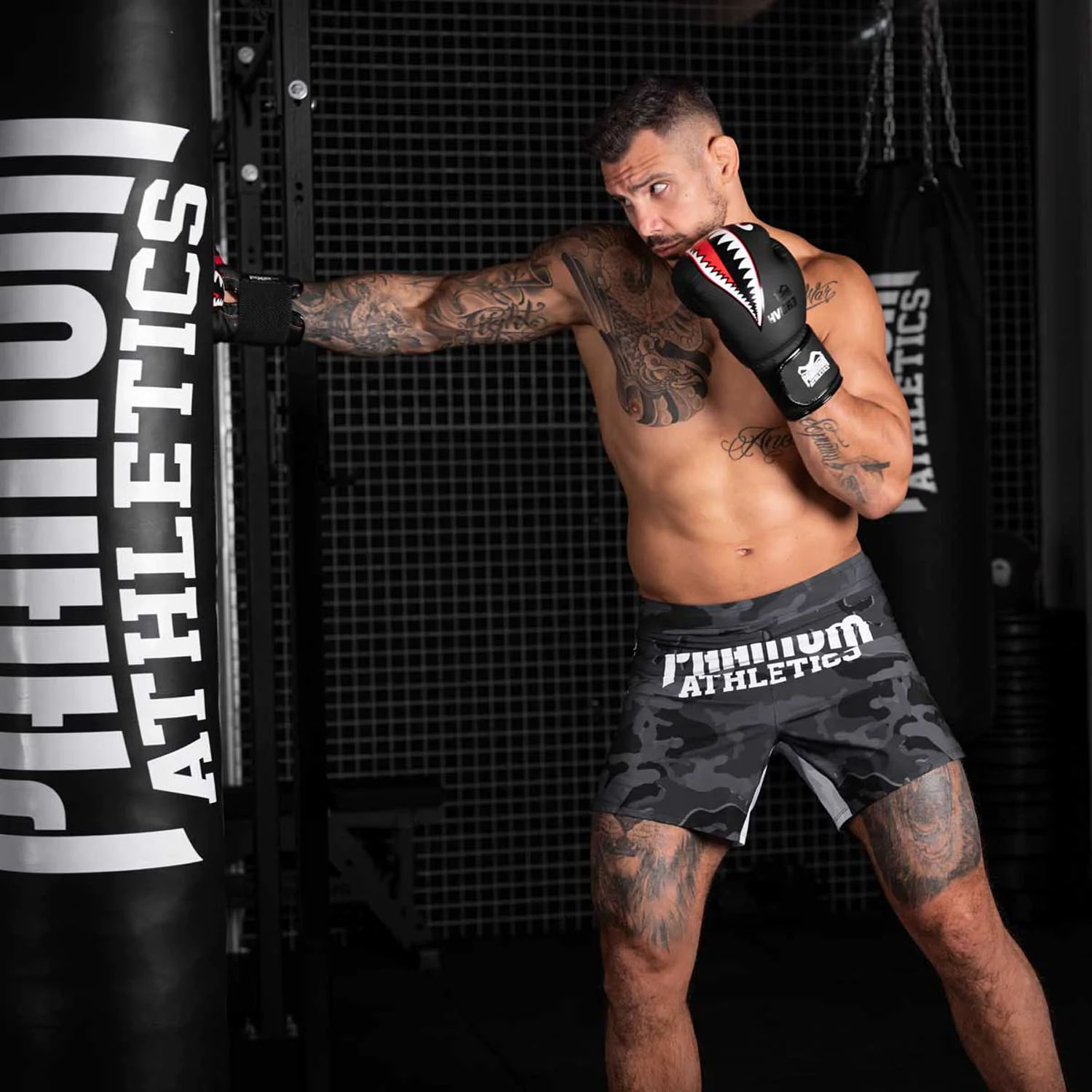 Phantom Athletics MMA Fight Shorts, Flex S, Boxed, M