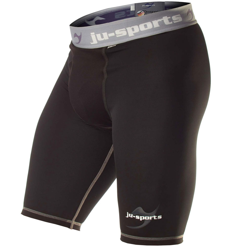 Ju-Sports Compression Shorts, Motion Pro Flexcup, M