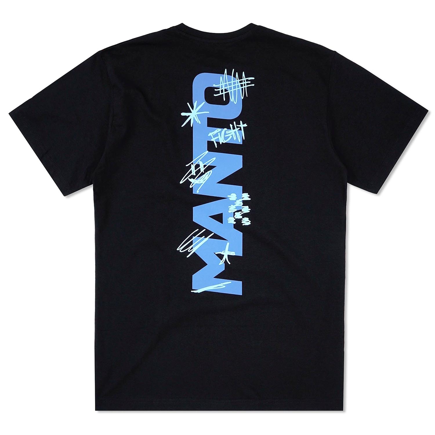 MANTO T-Shirt, Vertical, black-blue