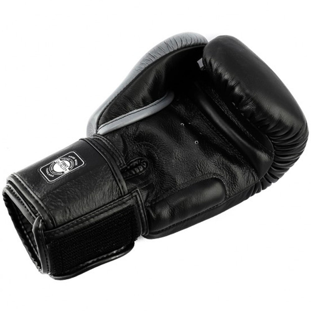TWINS Special Boxing Gloves, Leather, BGVL-8, black, 16 Oz