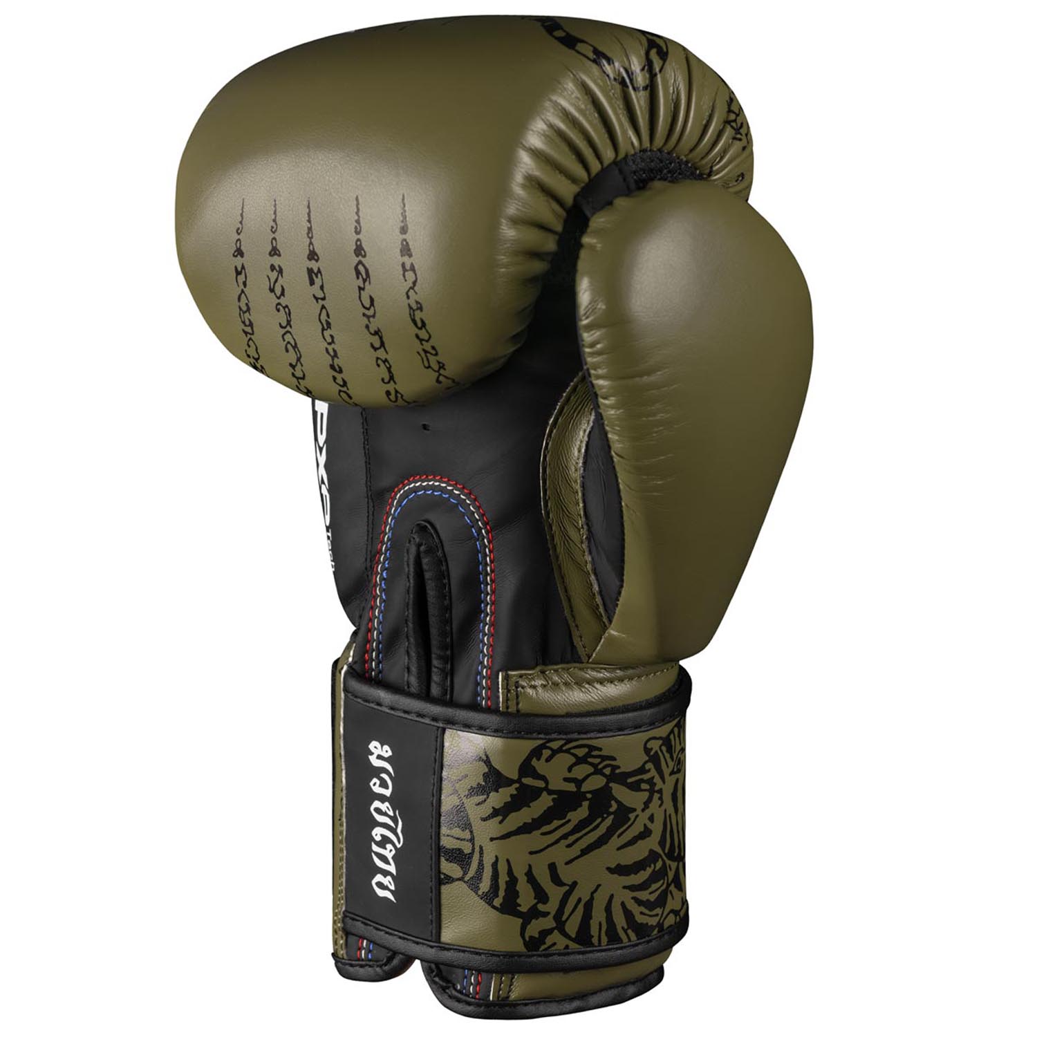 Phantom Athletics Boxing Gloves, Muay Thai, olive, 10 Oz