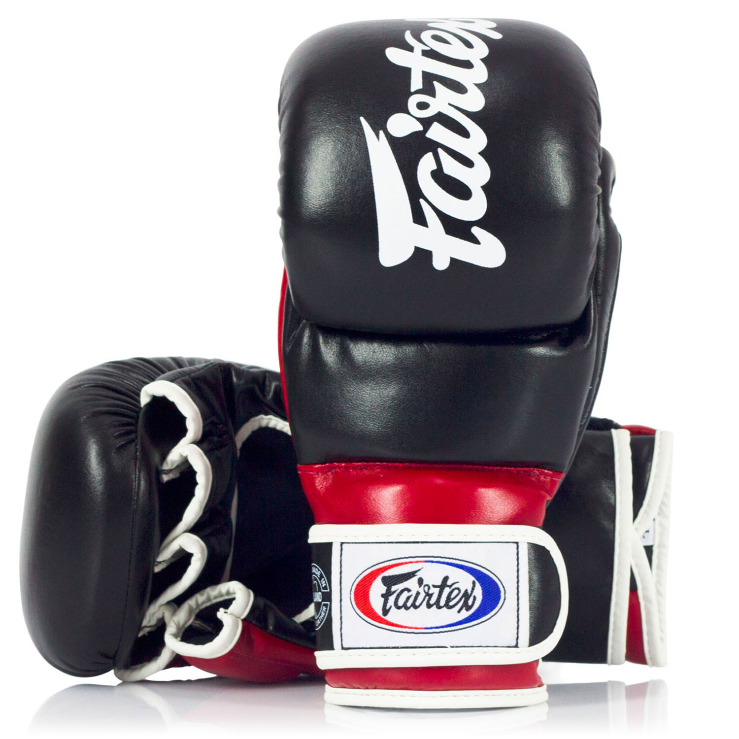 Fairtex MMA Boxing Gloves, FGV18, black-red-white