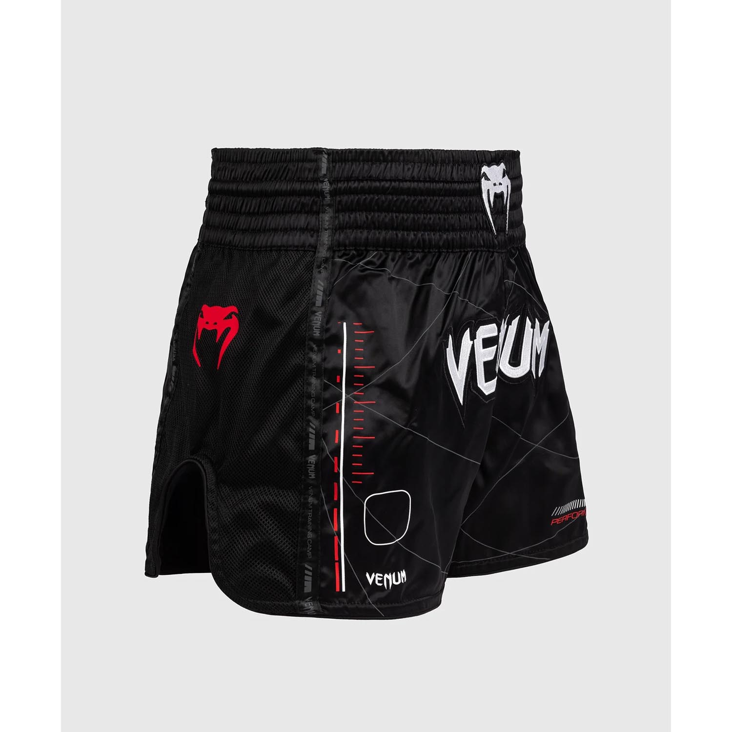 VENUM Muay Thai Shorts, Tactical XT, black-red, XXL