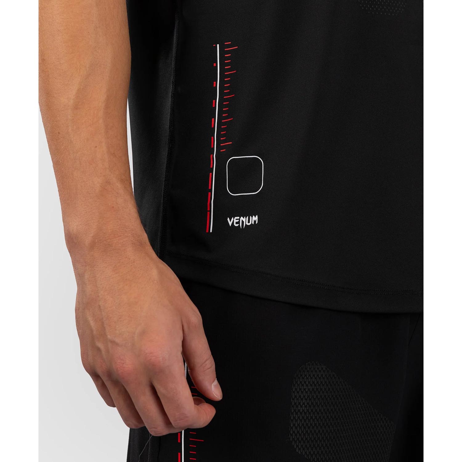 VENUM Dry Tech T-Shirt, Tactical XT, black-red, XXL