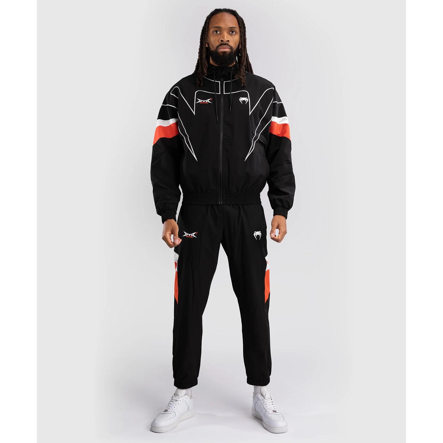 VENUM Training Jacket, DTR Fight Attack 90, black-orange, XXL