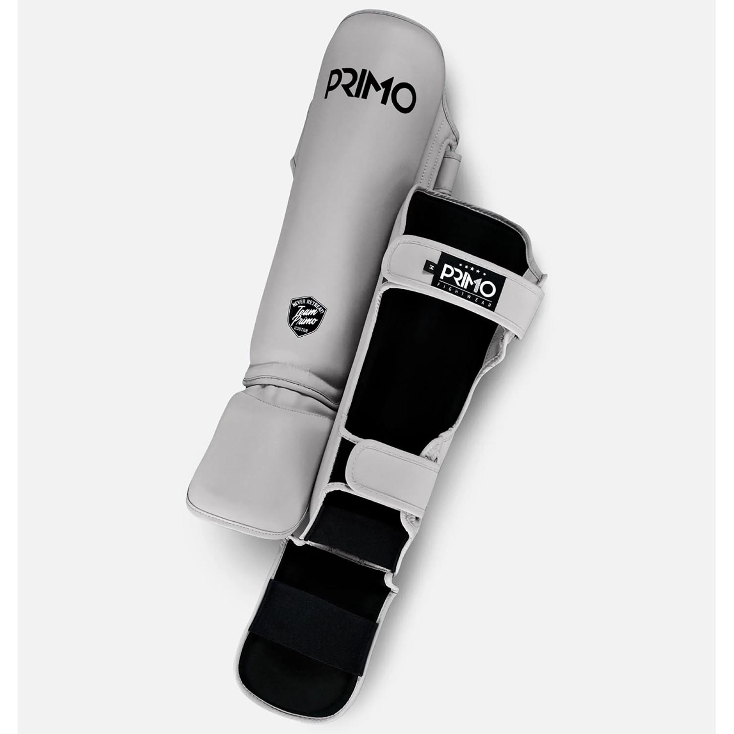PRIMO Shin Guard, Classic, grey, XL