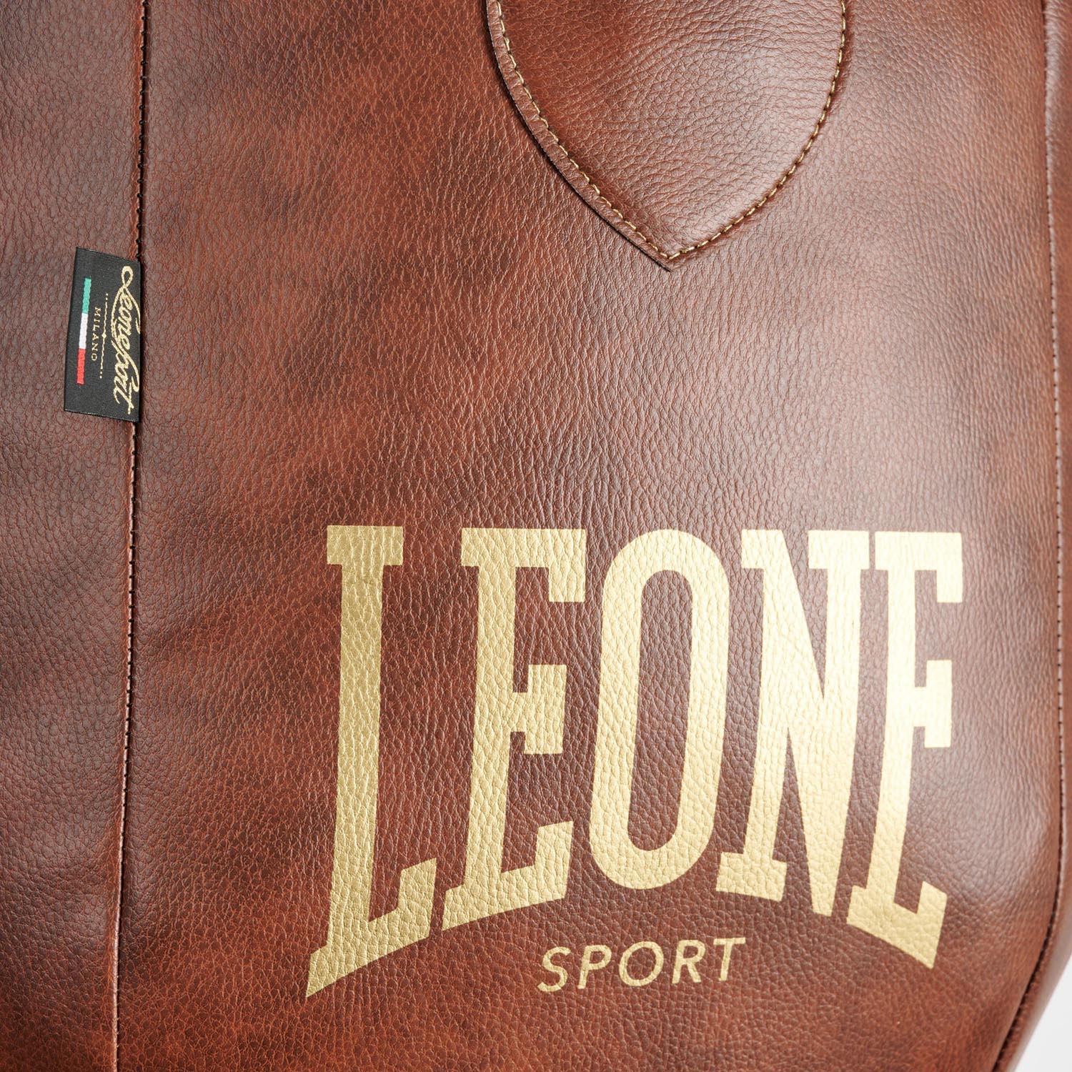 LEONE Boxing Bag, Ares Vintage T, ATT01, brown, 30 kg, 100 cm