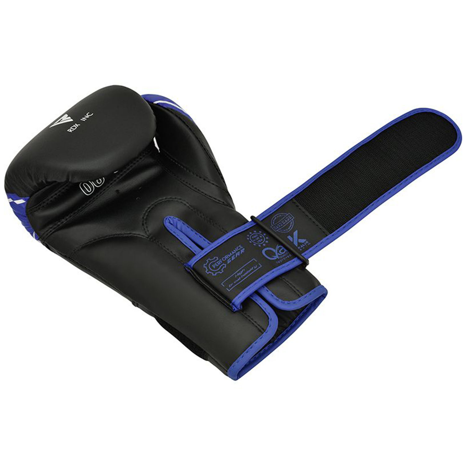RDX Boxhandschuhe, Kinder, 4B, schwarz-blau, 6 Oz
