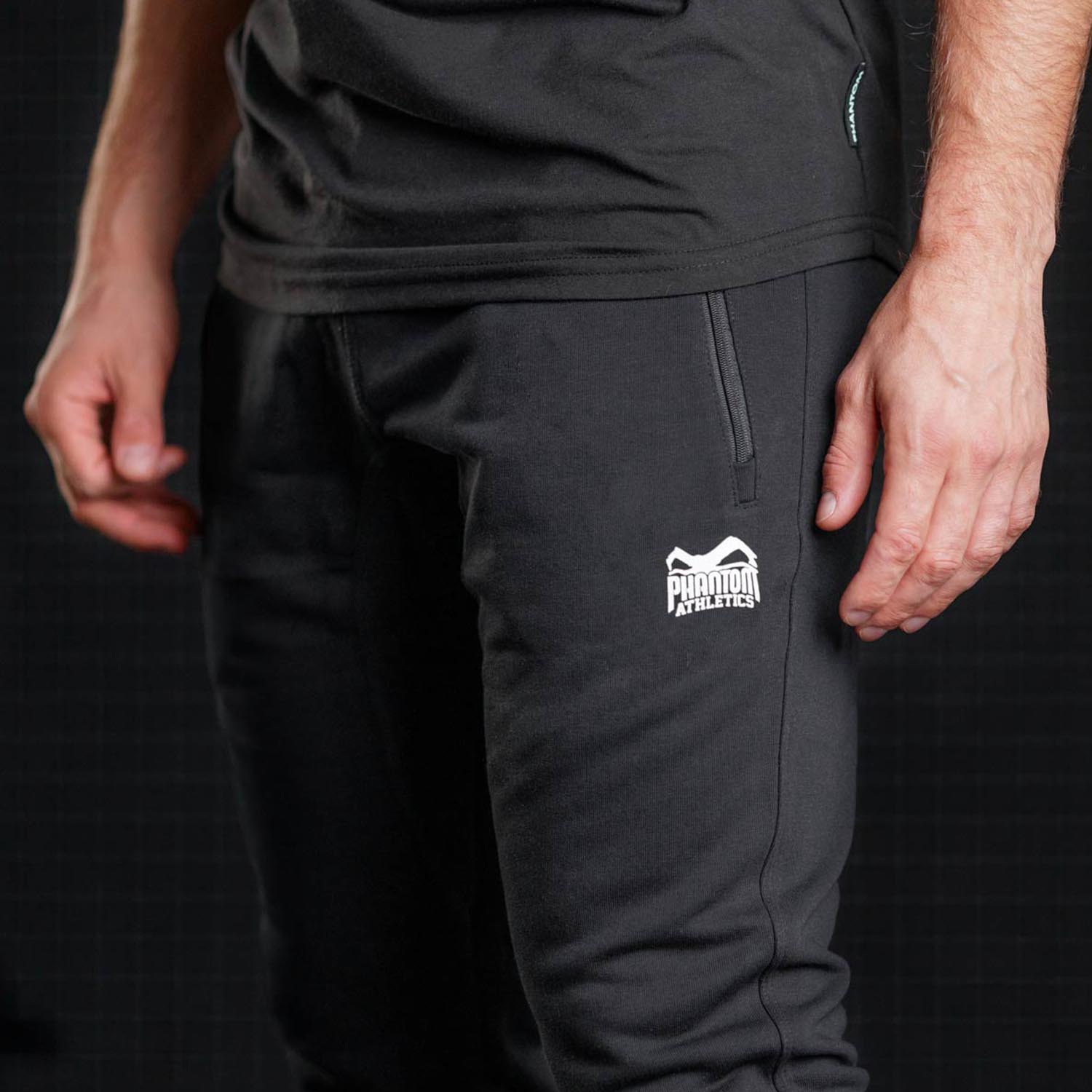 Phantom Athletics Jogginghosen, Radar, schwarz, XXL