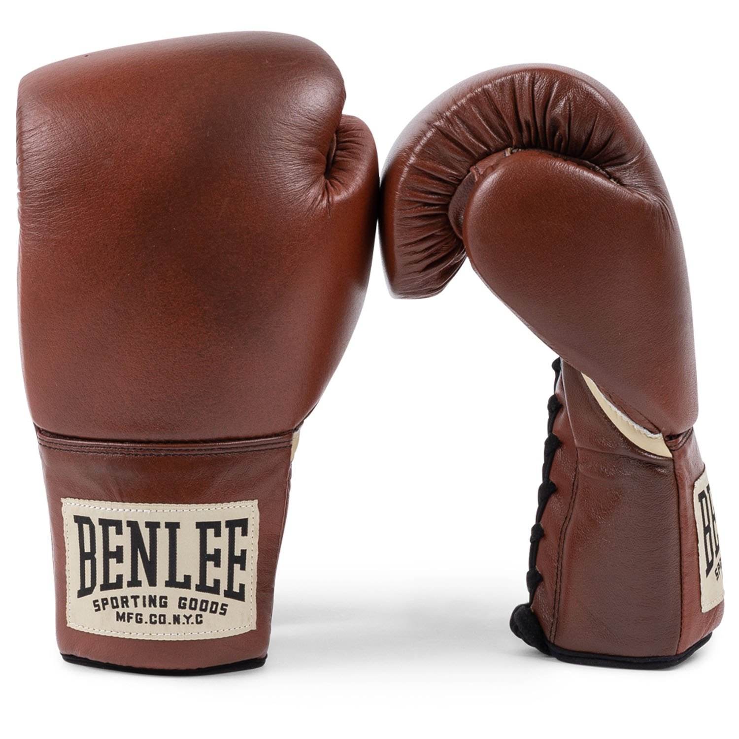 BENLEE Boxhandschuhe, Premium Contest, braun, 10 Oz