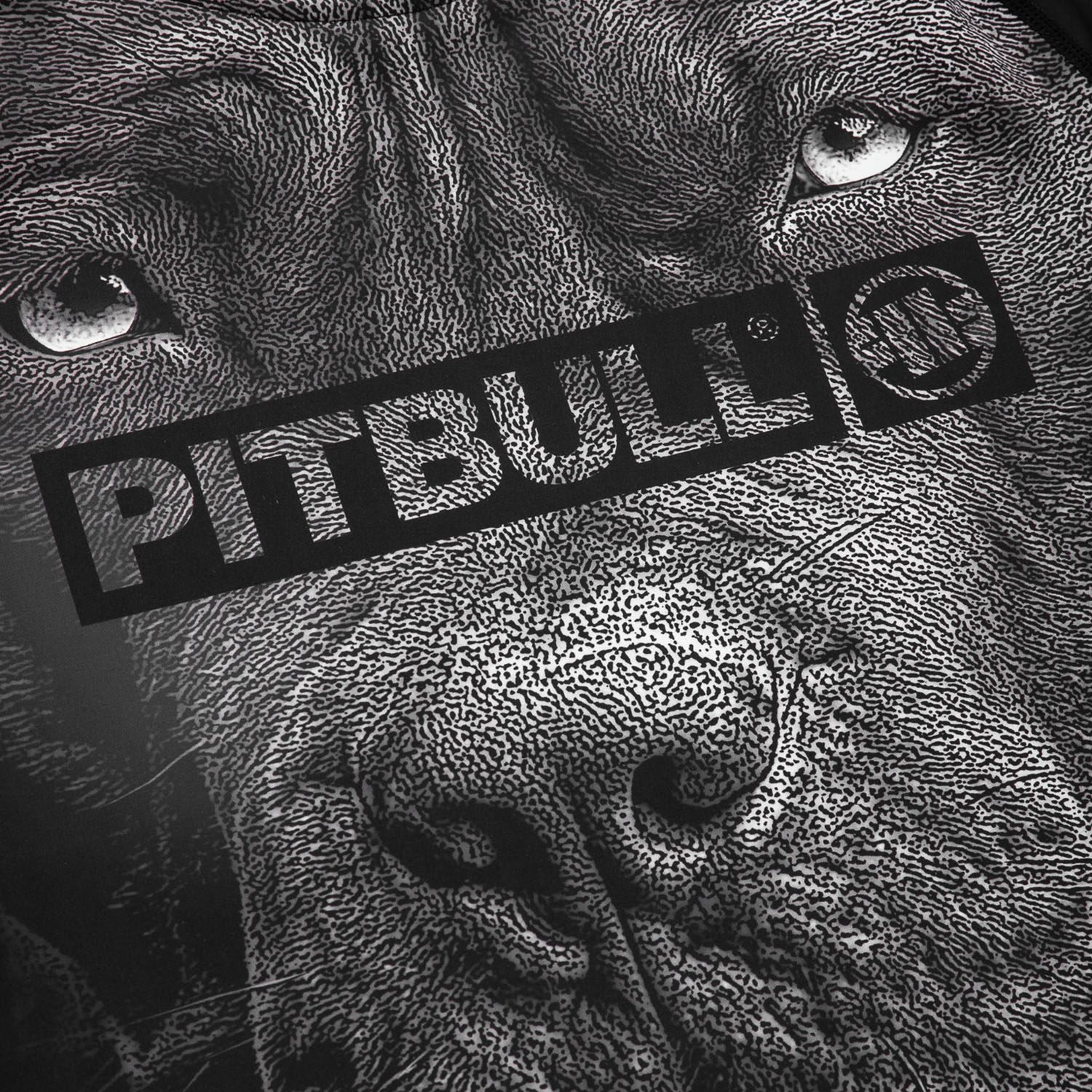 Pit Bull West Coast Rashguard, S/S, Born In 1989, schwarz, L