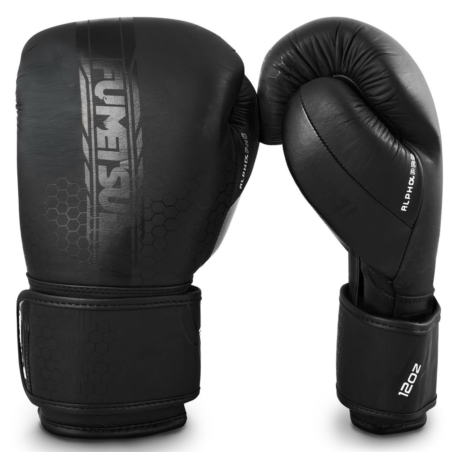 Fumetsu Boxing Gloves, Alpha Pro, black-gold