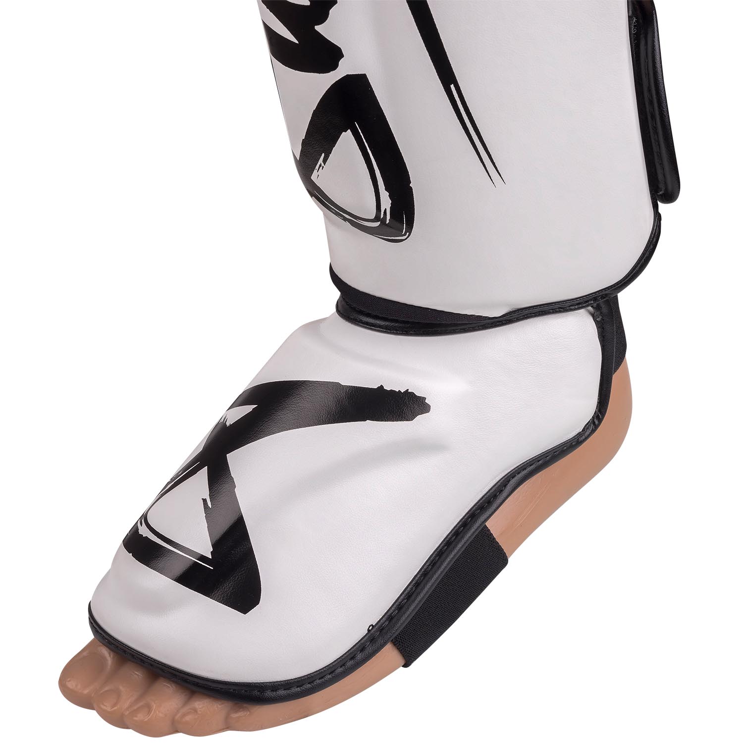 8 WEAPONS Shin Guards, Unlimited 2.0, white-black, M