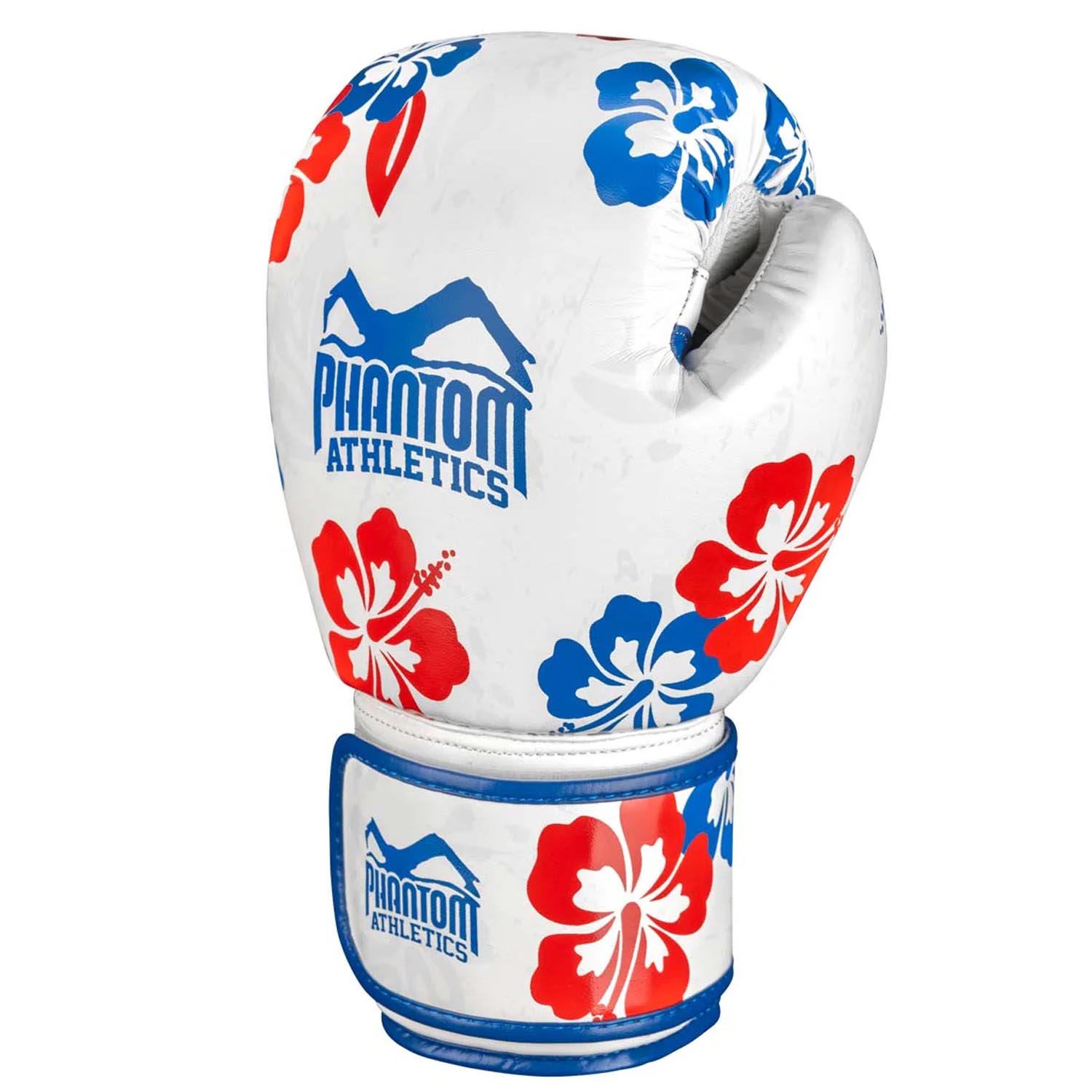 Phantom Athletics Boxing Gloves, Hawaii, white-blue-red, 14 Oz