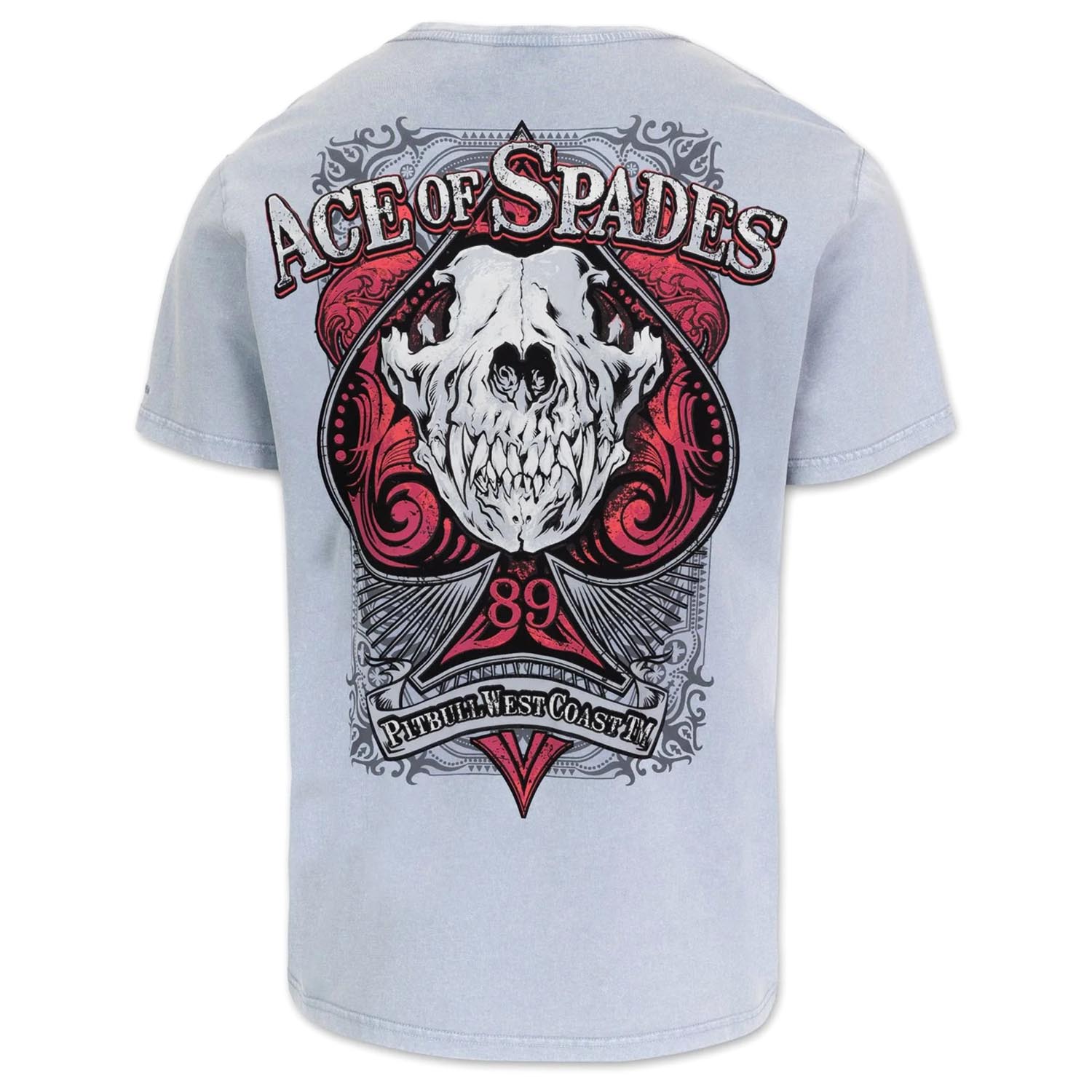 Pit Bull West Coast T-Shirt, Ace Of Spades 2, blue, S