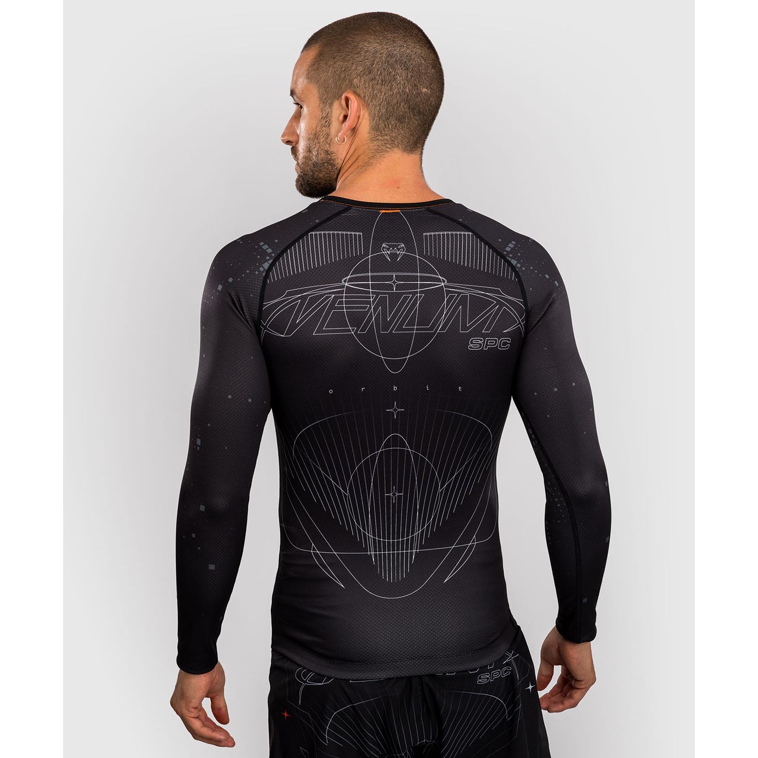 VENUM Rashguard, L/S, Eclipse, black-ivory, XXL