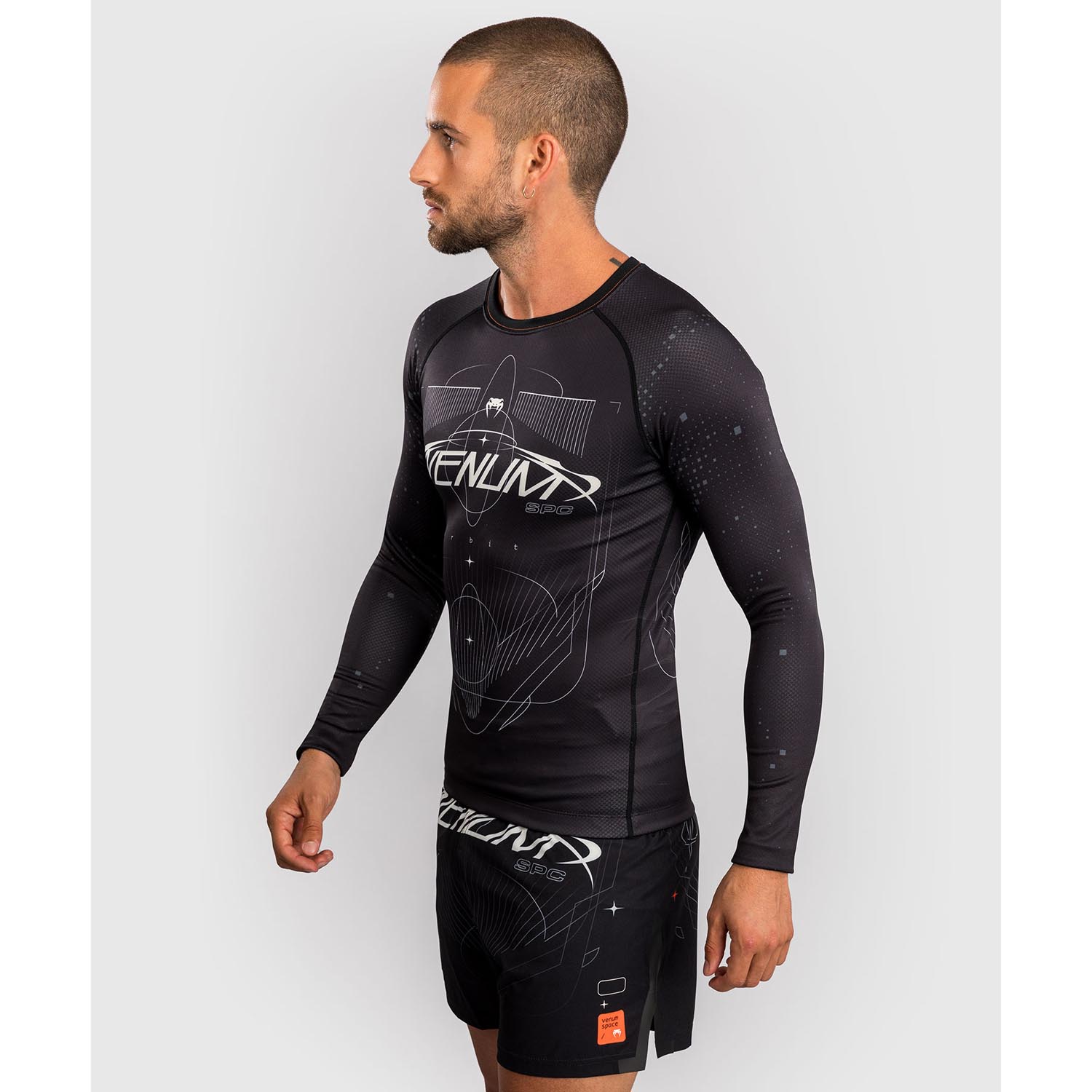 VENUM Rashguard, L/S, Eclipse, black-ivory, XXL