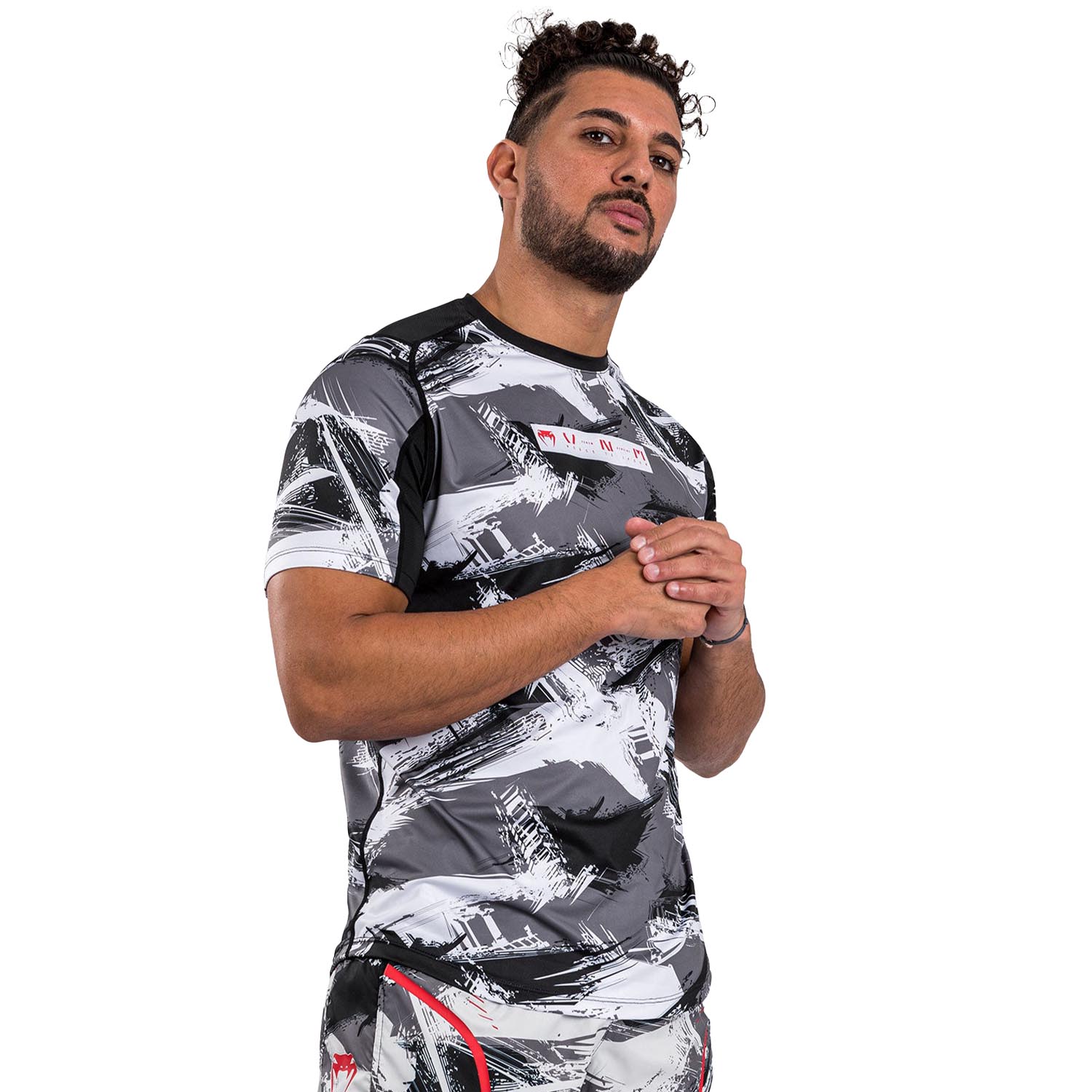 VENUM Dry Tech T-Shirt, Electron 3.0, grau-rot, XXL