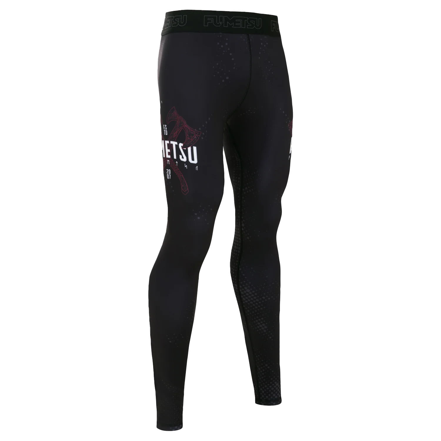 Fumetsu Compression Pants, Berserker, black-red, S