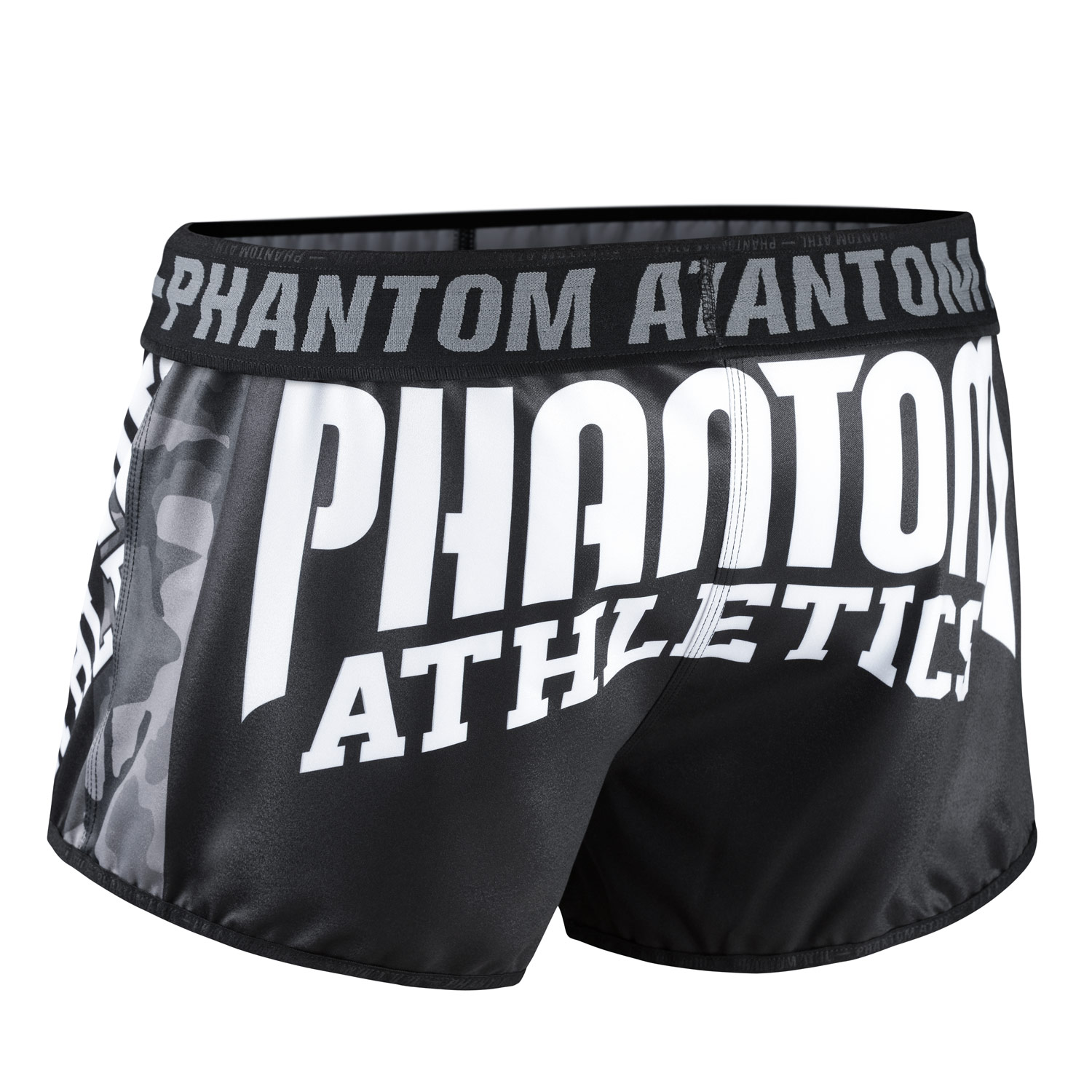 Phantom Athletics Muay Thai Shorts, Revolution, schwarz, XXL