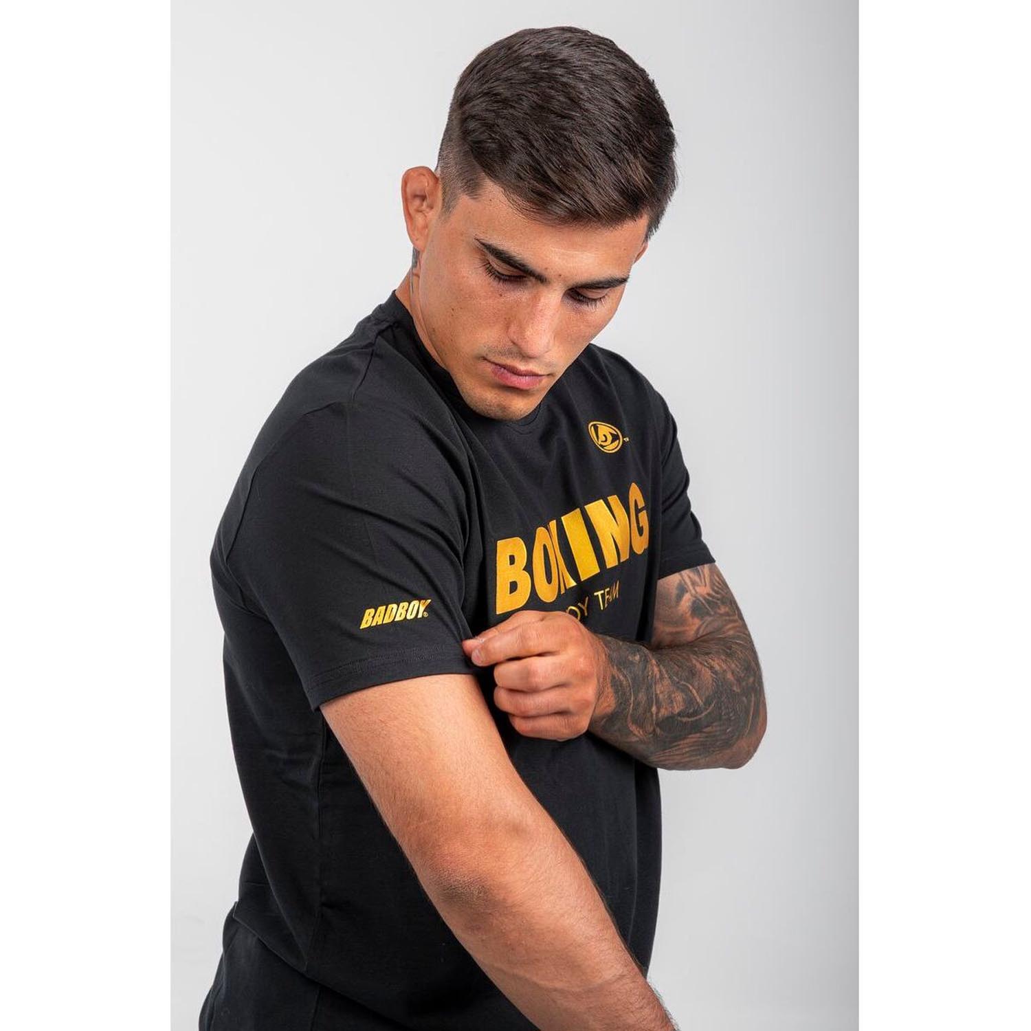 Bad Boy T-Shirt, Boxing, black-white