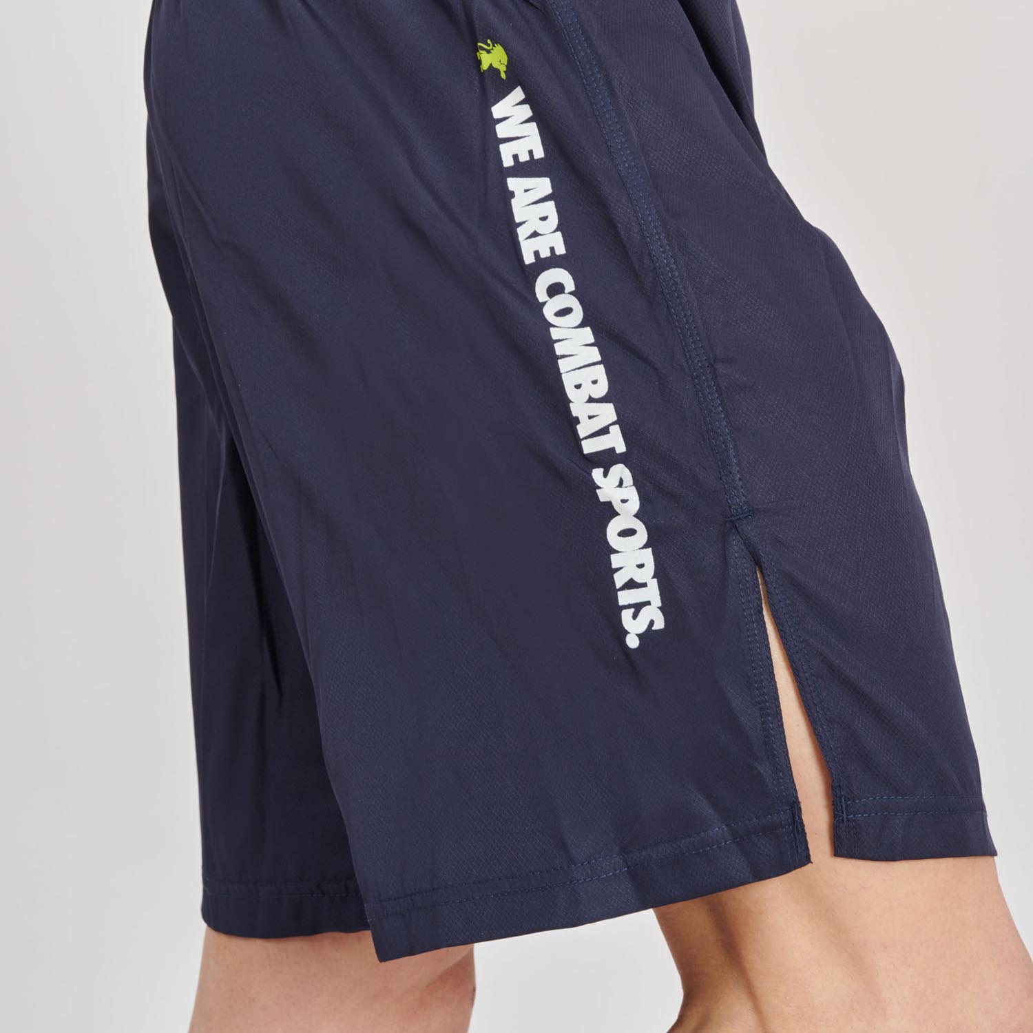 LEONE MMA Fight Shorts, Logo Wacs, AB952, navy, S