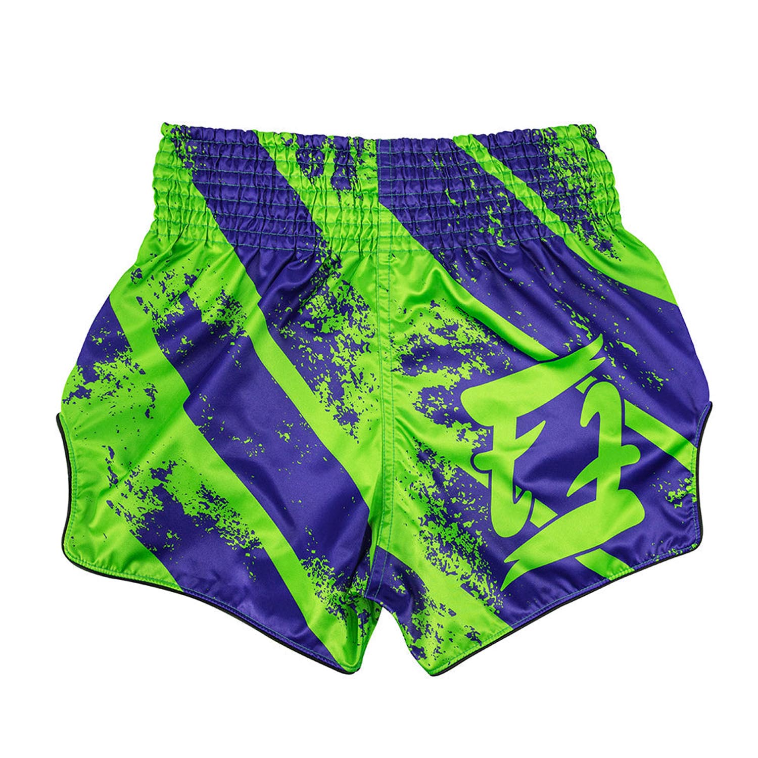 Fairtex Muay Thai Shorts, BS1928, Street King, green-navy, S