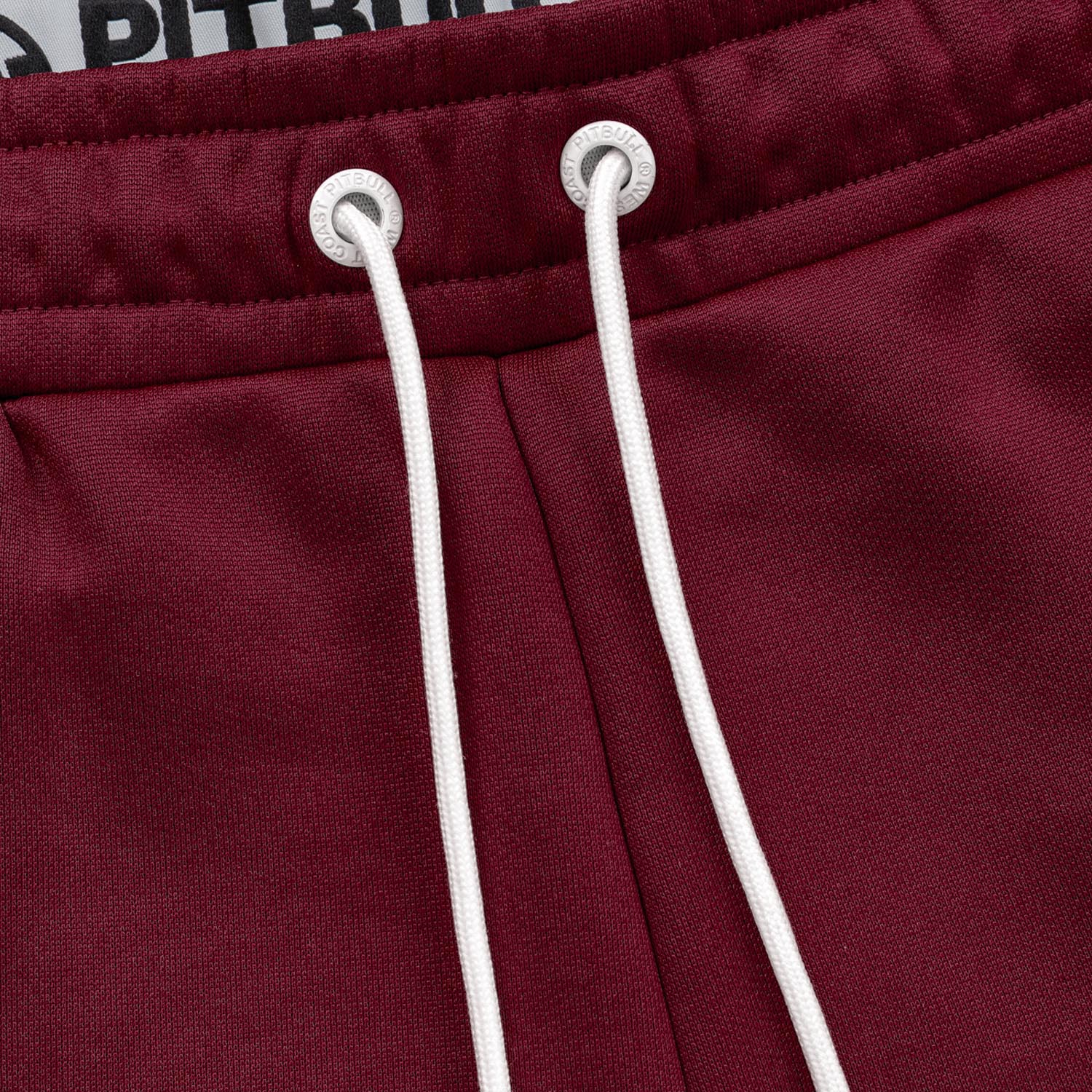 Pit Bull West Coast Jogginghose, Tape Logo, weinrot, M