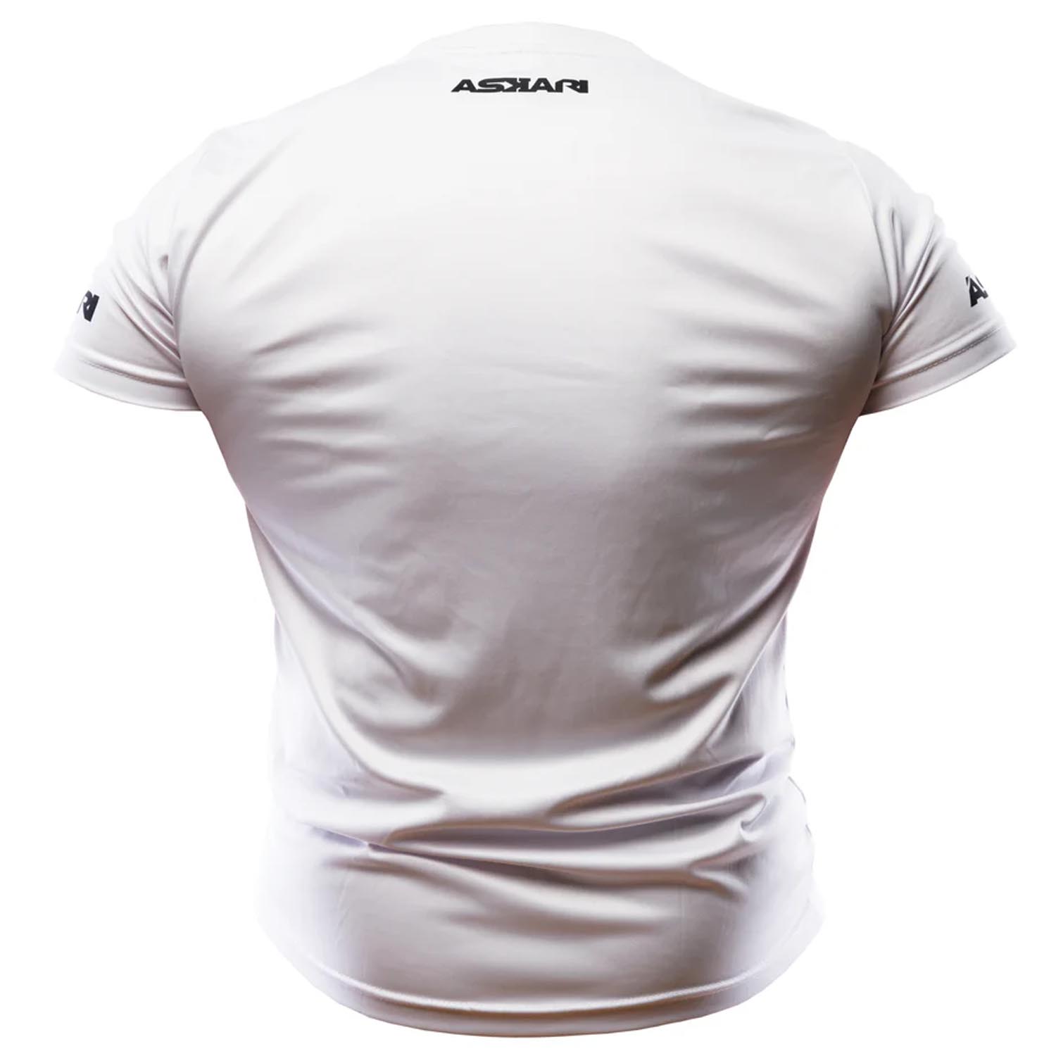 ASKARI T-Shirt, Dry Fit, Based, weiß, XXL